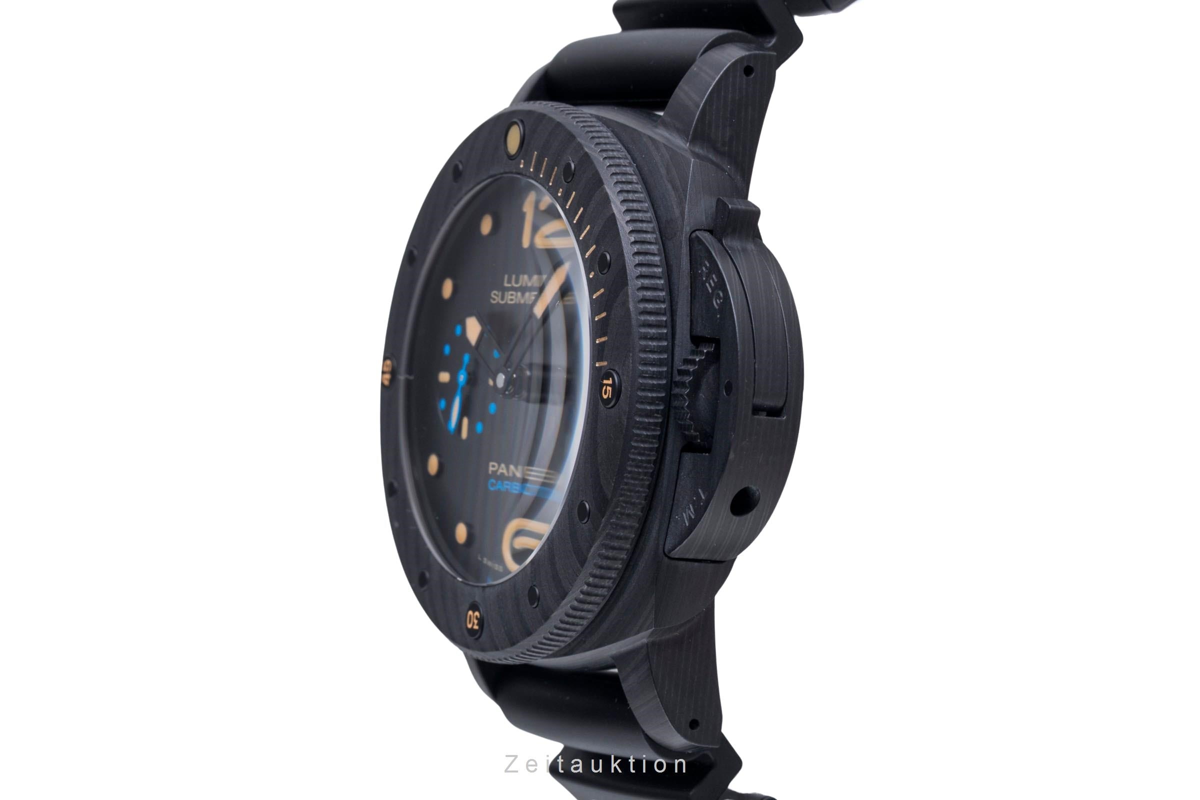 Panerai Submersible Carbon Automatik Herrenuhr Ref. PAM00616 B&P 2018 [2600313]