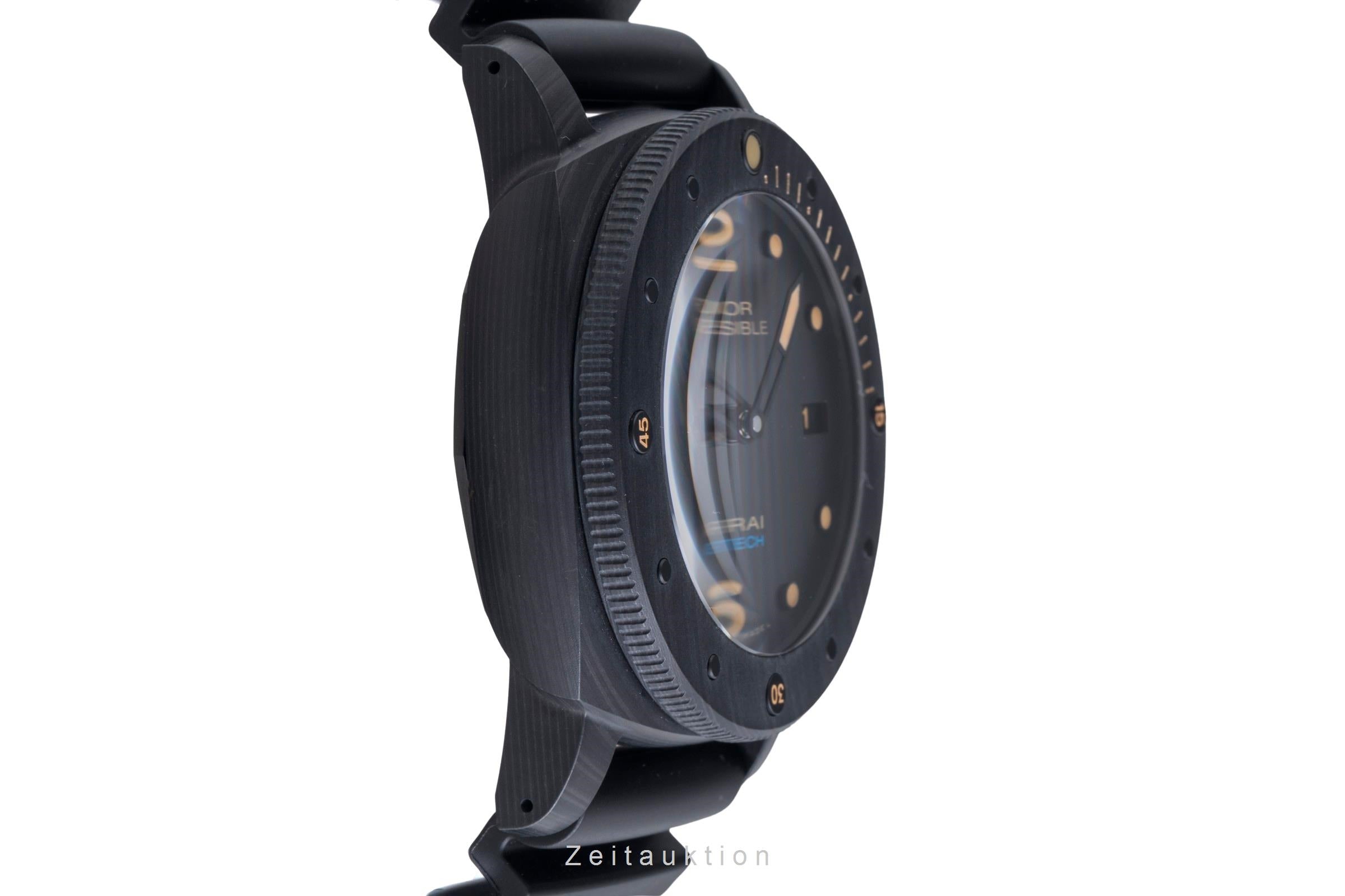 Panerai Submersible Carbon Automatik Herrenuhr Ref. PAM00616 B&P 2018 [2600313]