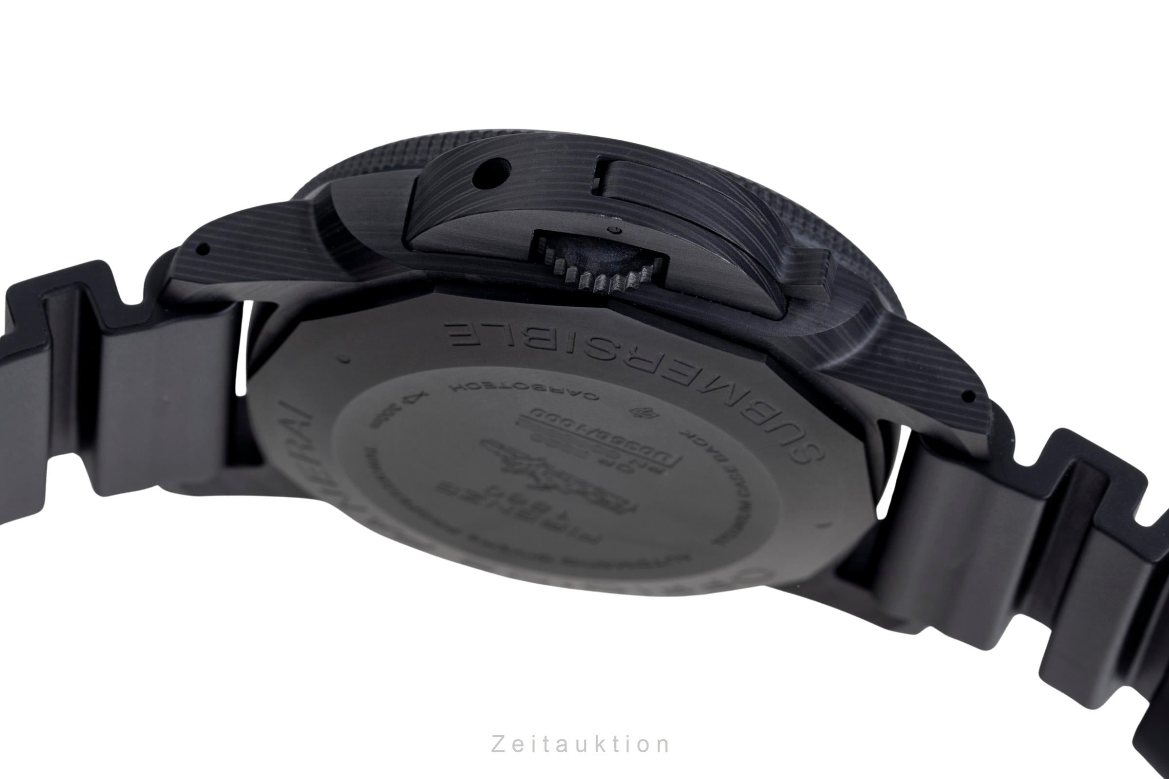 Panerai Submersible Carbon Automatik Herrenuhr Ref. PAM00616 B&P 2018 [2600313]
