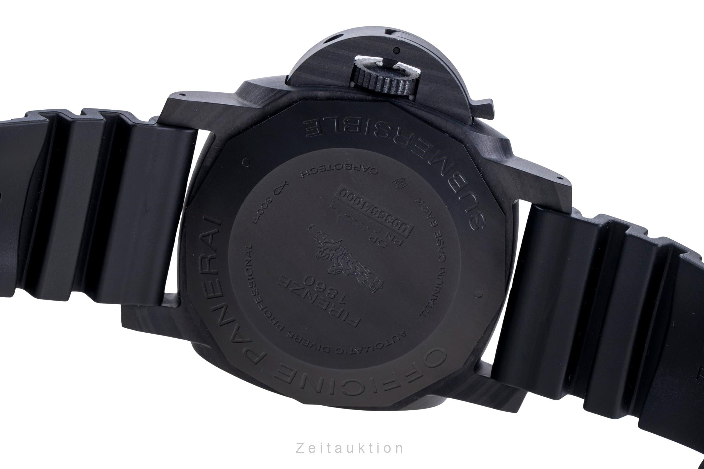 Panerai Submersible Carbon Automatik Herrenuhr Ref. PAM00616 B&P 2018 [2600313]