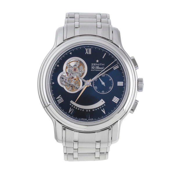 Zenith El Primero chronographe acier automatique montre pour hommes 03.1260.4021  [2600314]