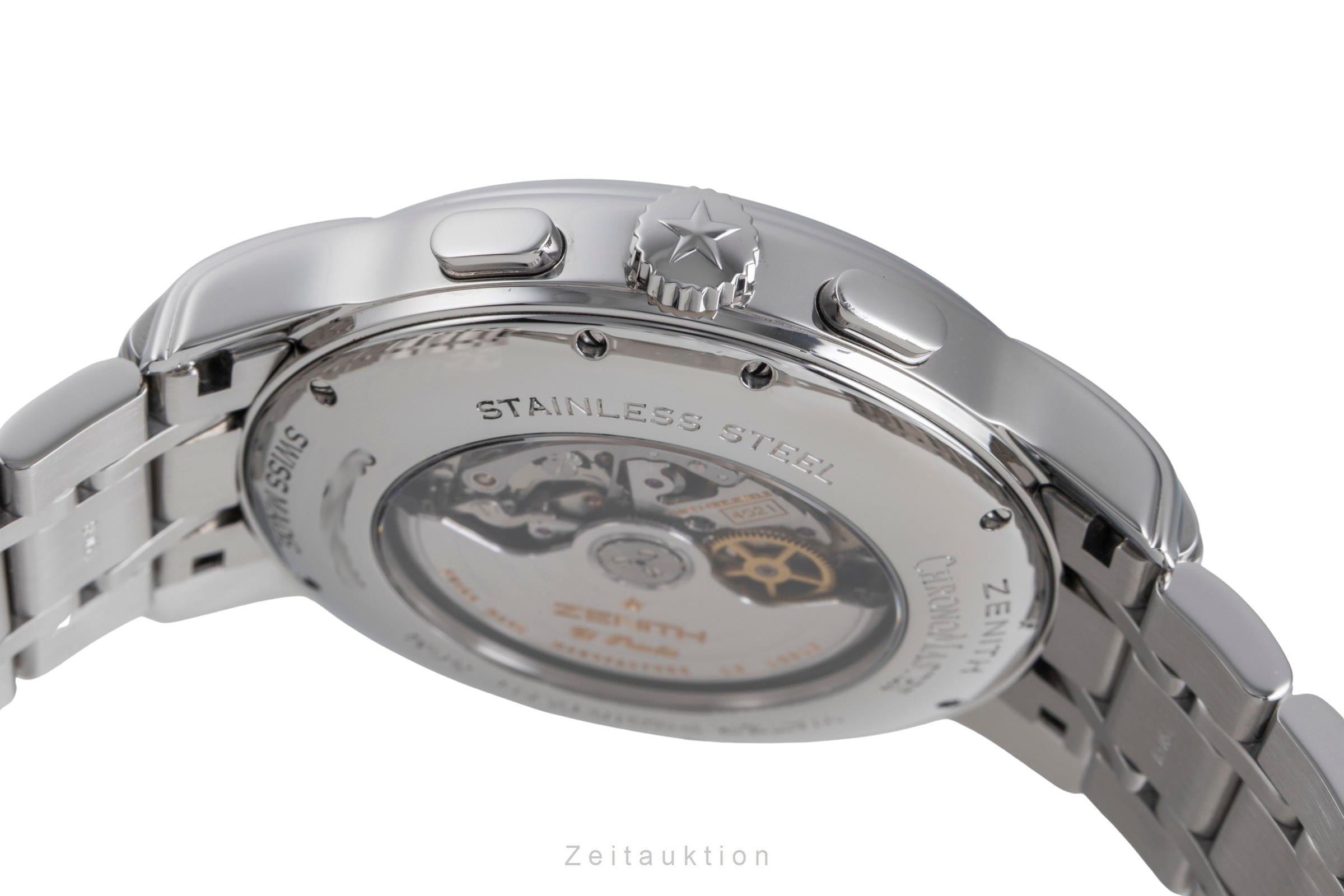 Zenith El Primero chronographe acier automatique montre pour hommes 03.1260.4021  [2600314]