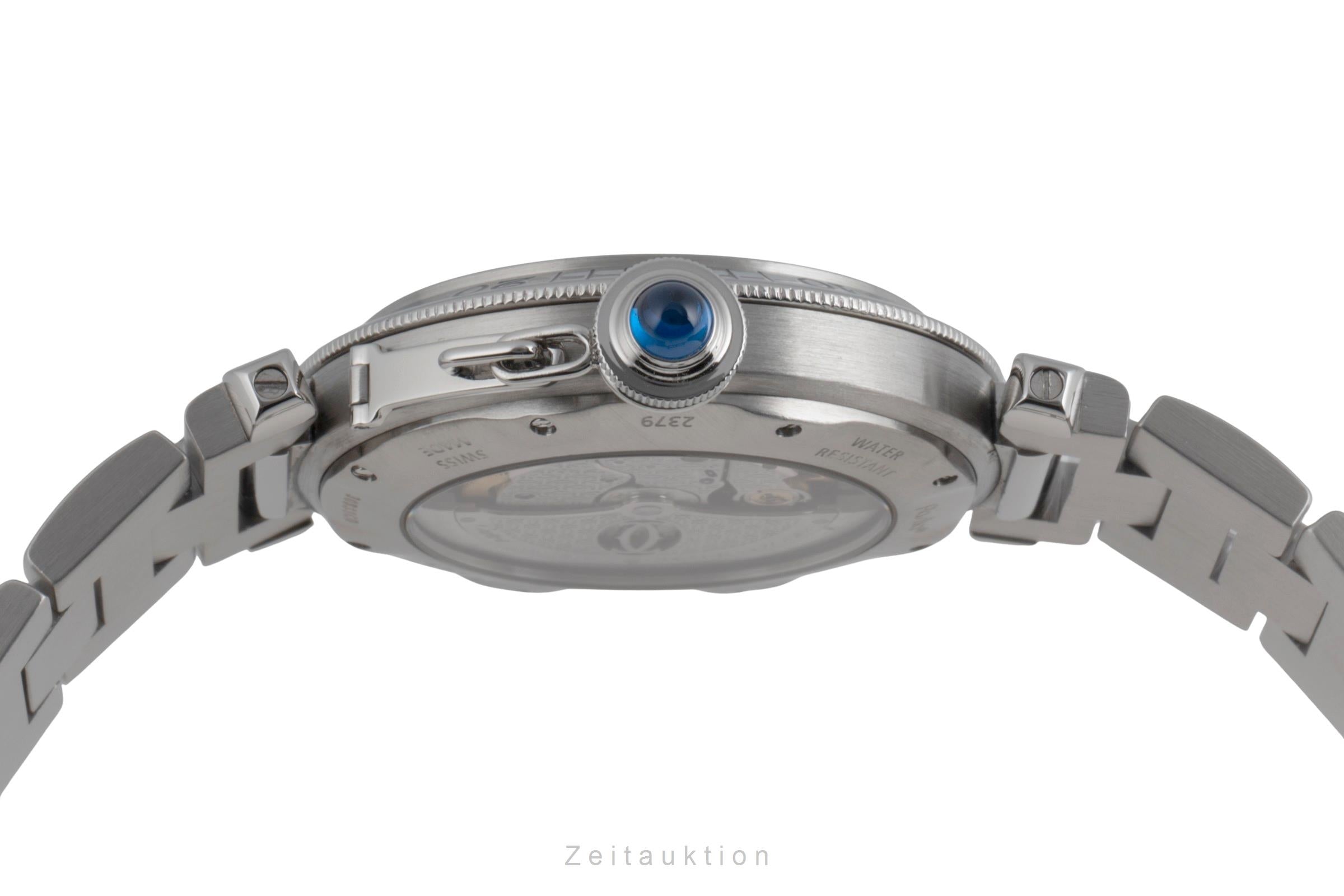 Cartier Pasha acciaio automatismo orologio da uomo W31040H3  [2600315]