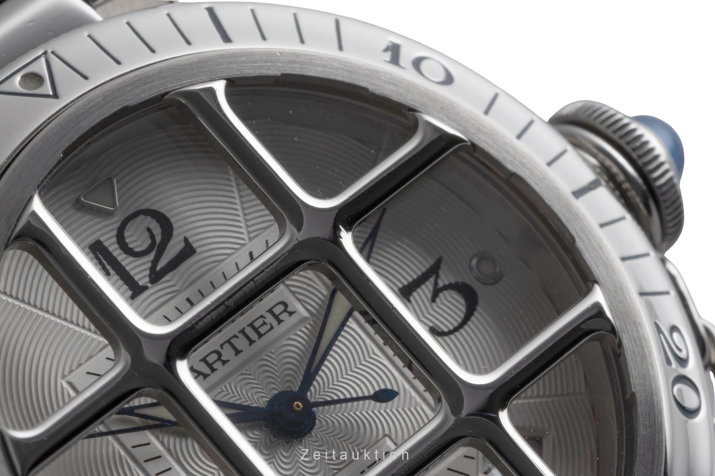 Cartier Pasha acciaio automatismo orologio da uomo W31040H3  [2600315]