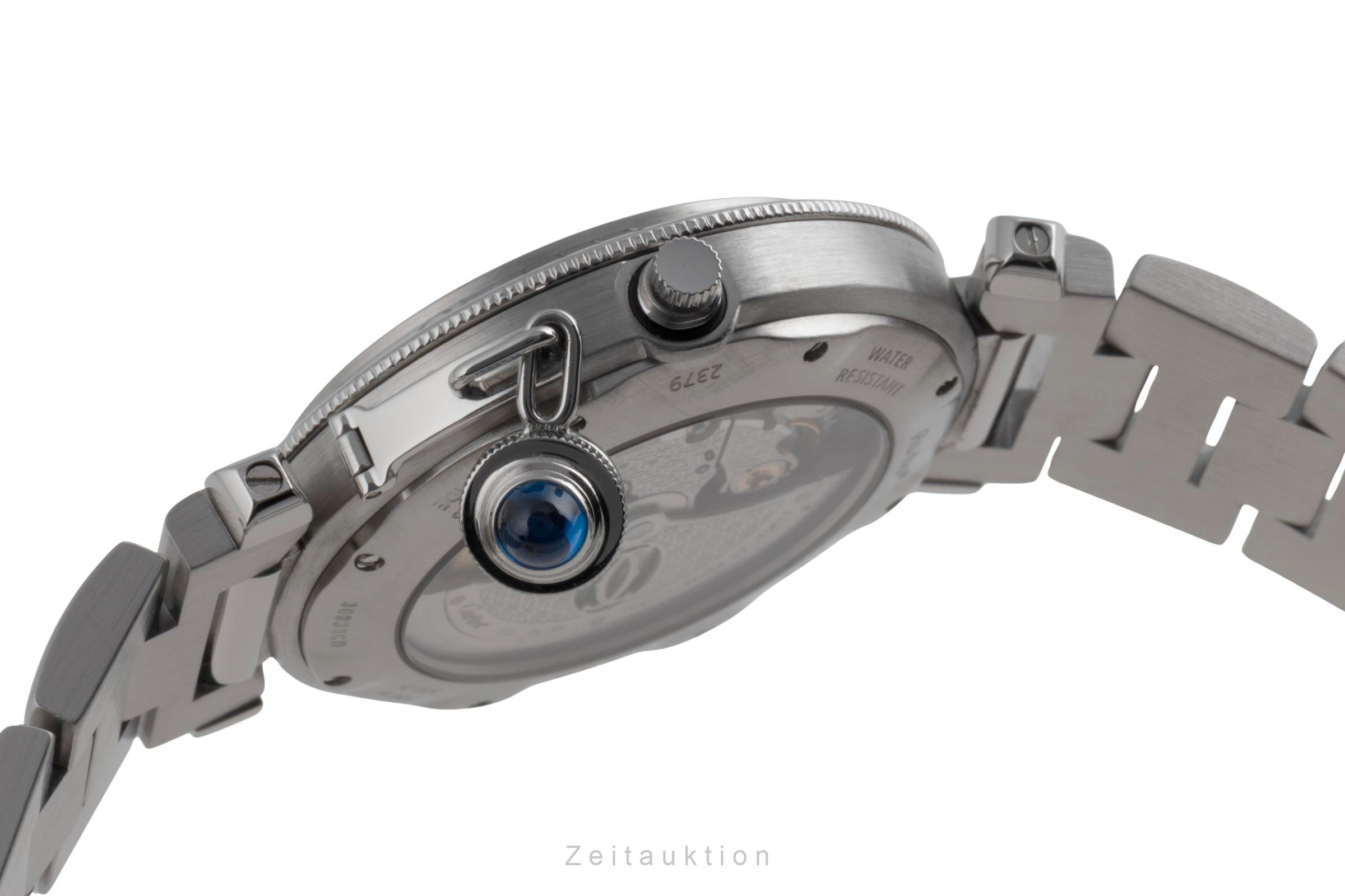 Cartier Pasha acciaio automatismo orologio da uomo W31040H3  [2600315]