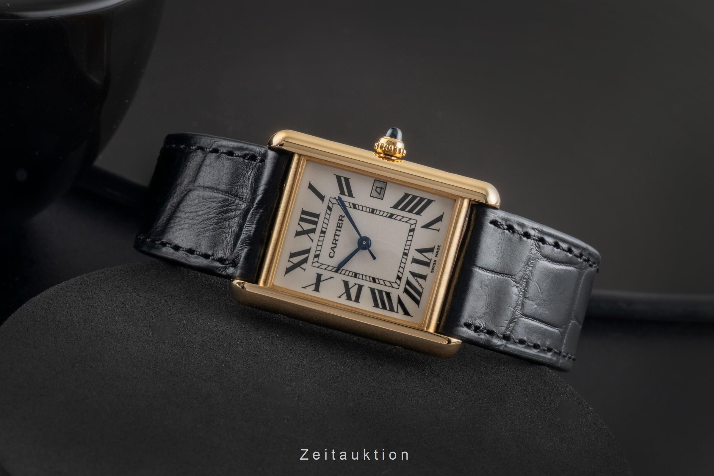 Cartier Louis Cartier 18 ct gold quartz men's watch W1529756  [2600316]