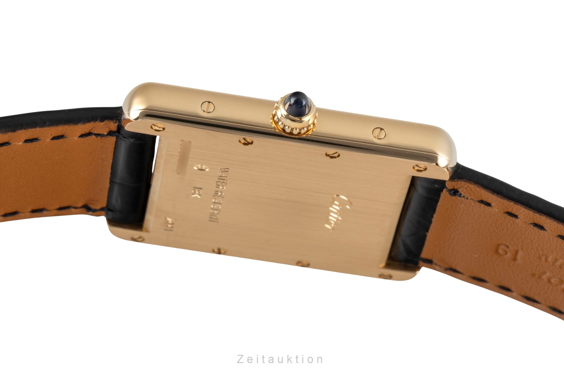 Cartier Louis Cartier 18 ct gold quartz men's watch W1529756  [2600316]