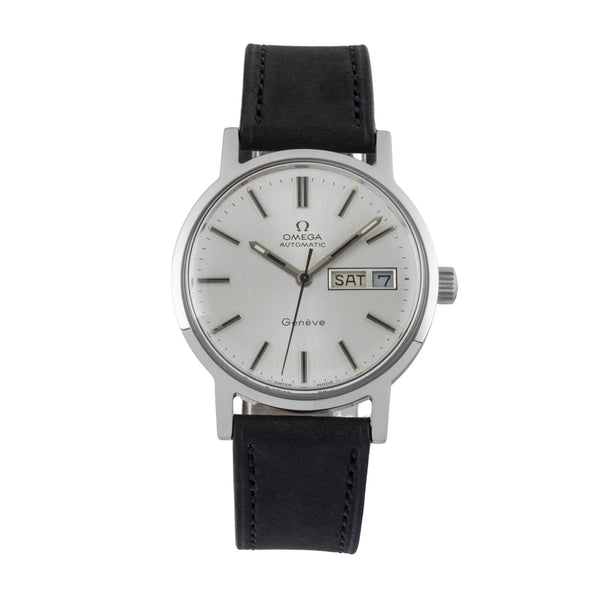 Omega Geneve steel automatic men's watch 166.0117 Vintage  [2600317]