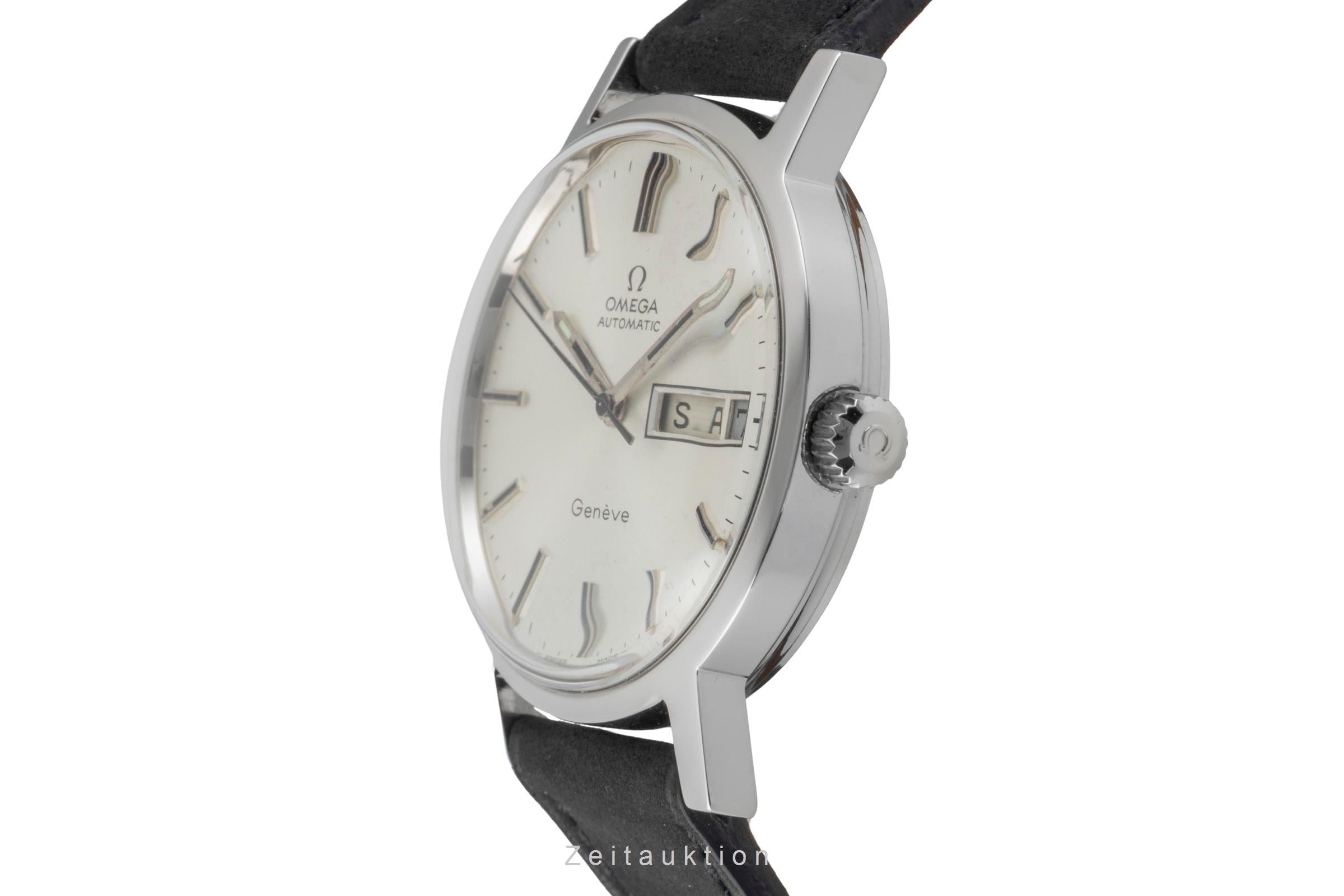 Omega Geneve steel automatic men's watch 166.0117 Vintage  [2600317]