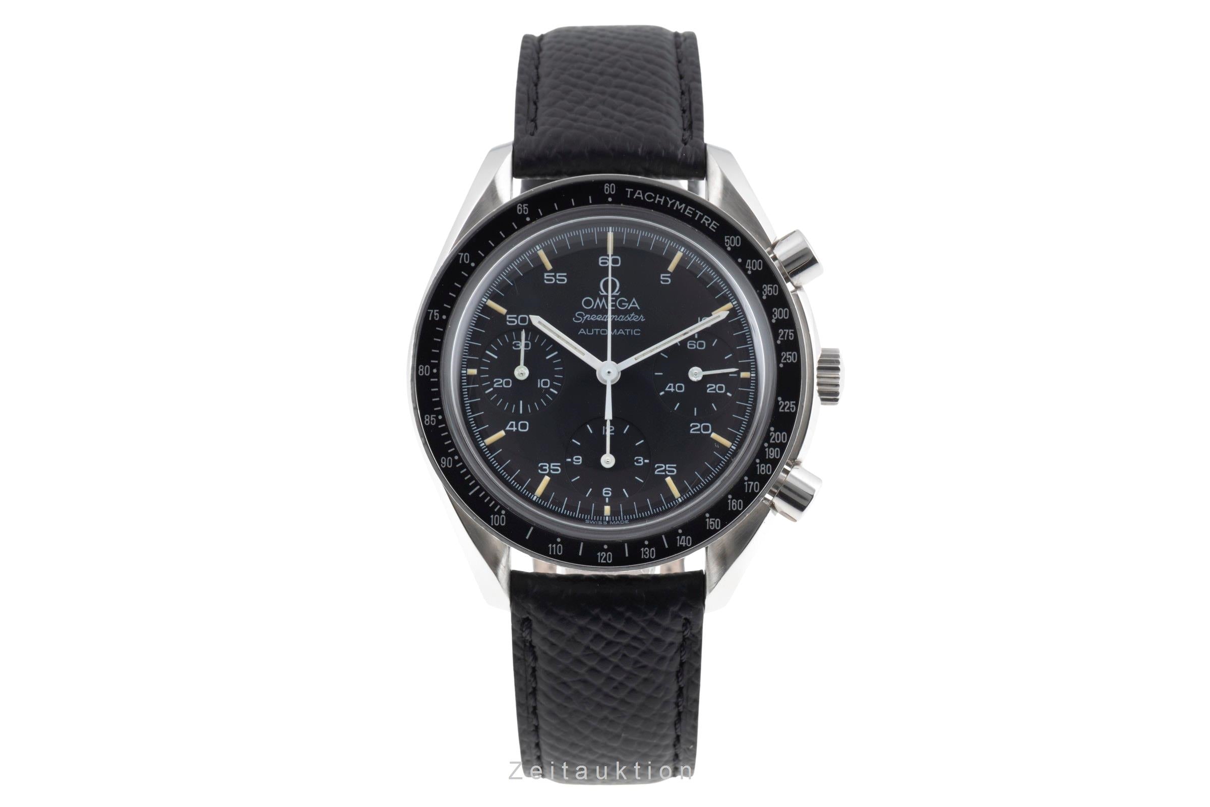 Omega Speedmaster chronograph steel automatic Kal. 1143 Ref