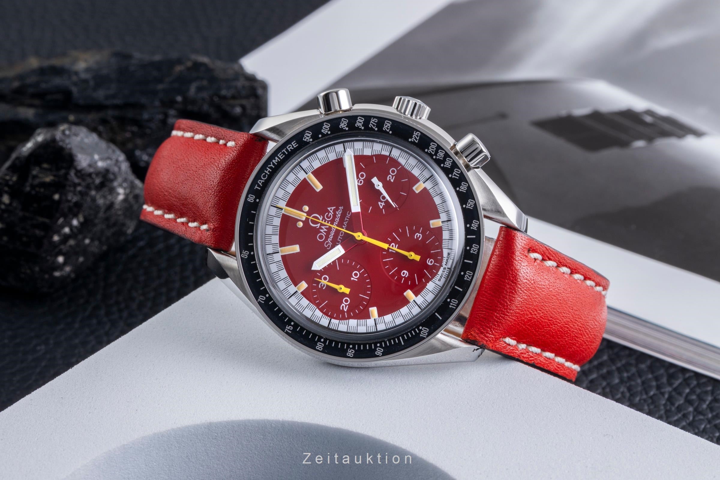 Omega Speedmaster chronograph steel automatic Kal. 1143 Ref