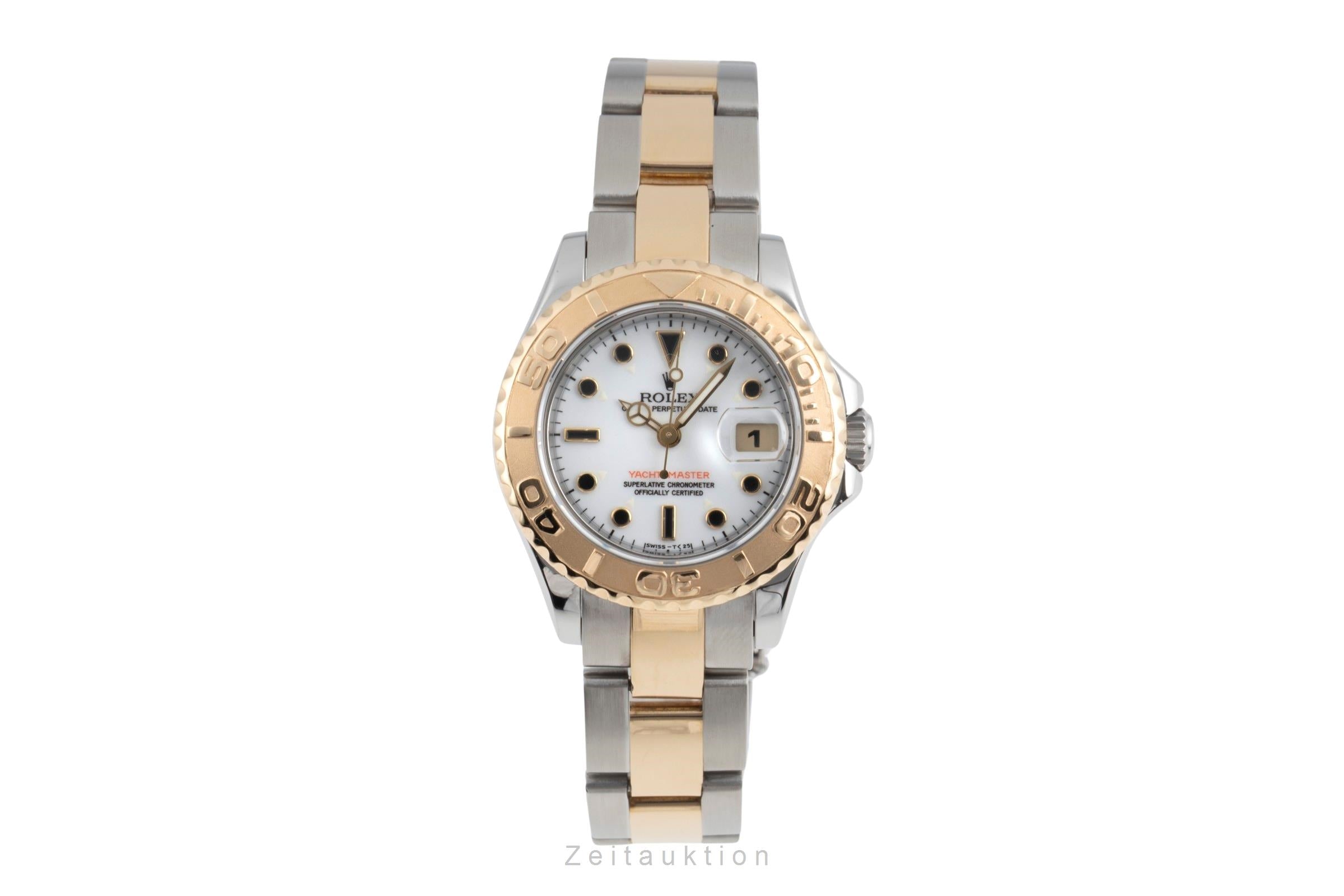 Rolex Yacht-Master steel / gold automatic women's watch 69623  [2600322]