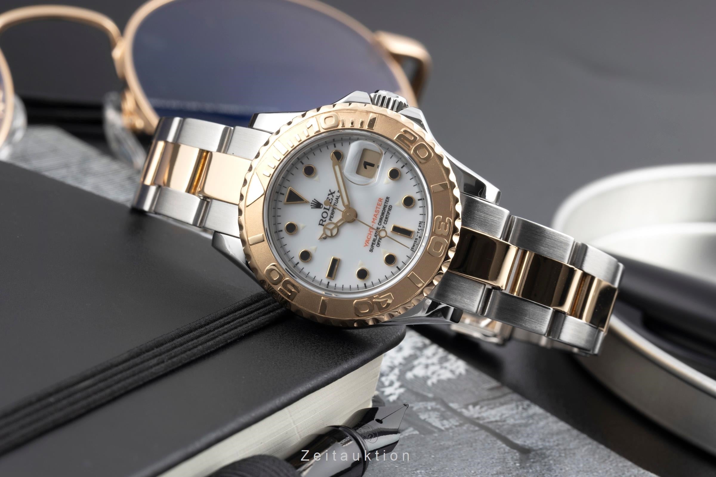 Rolex Yacht-Master steel / gold automatic women's watch 69623  [2600322]