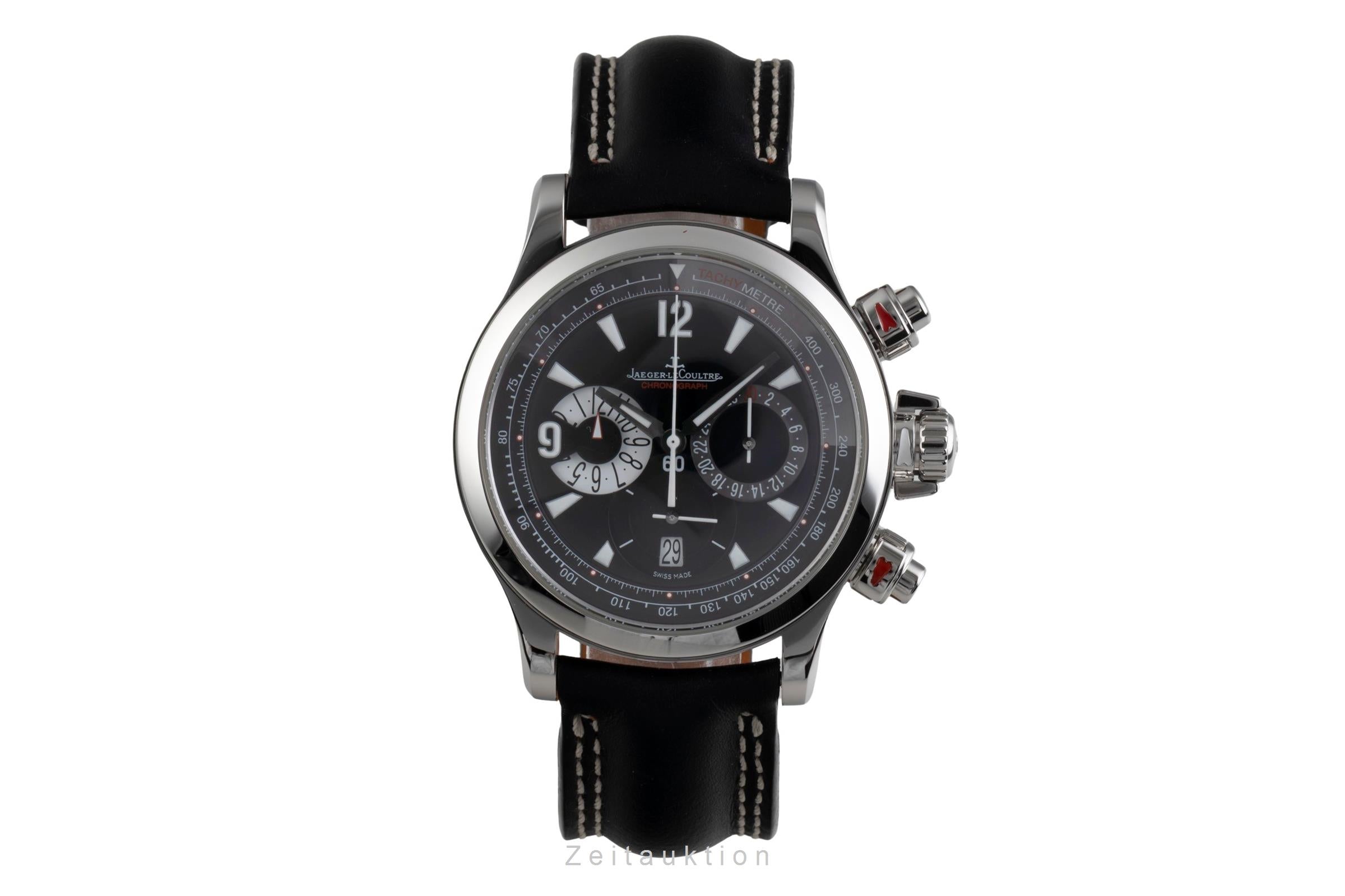 Jaeger LeCoultre Master Compressor chronograph steel automatic men's watch Q1758470, 146.8.25 LP: 16000EUR  [2600323]