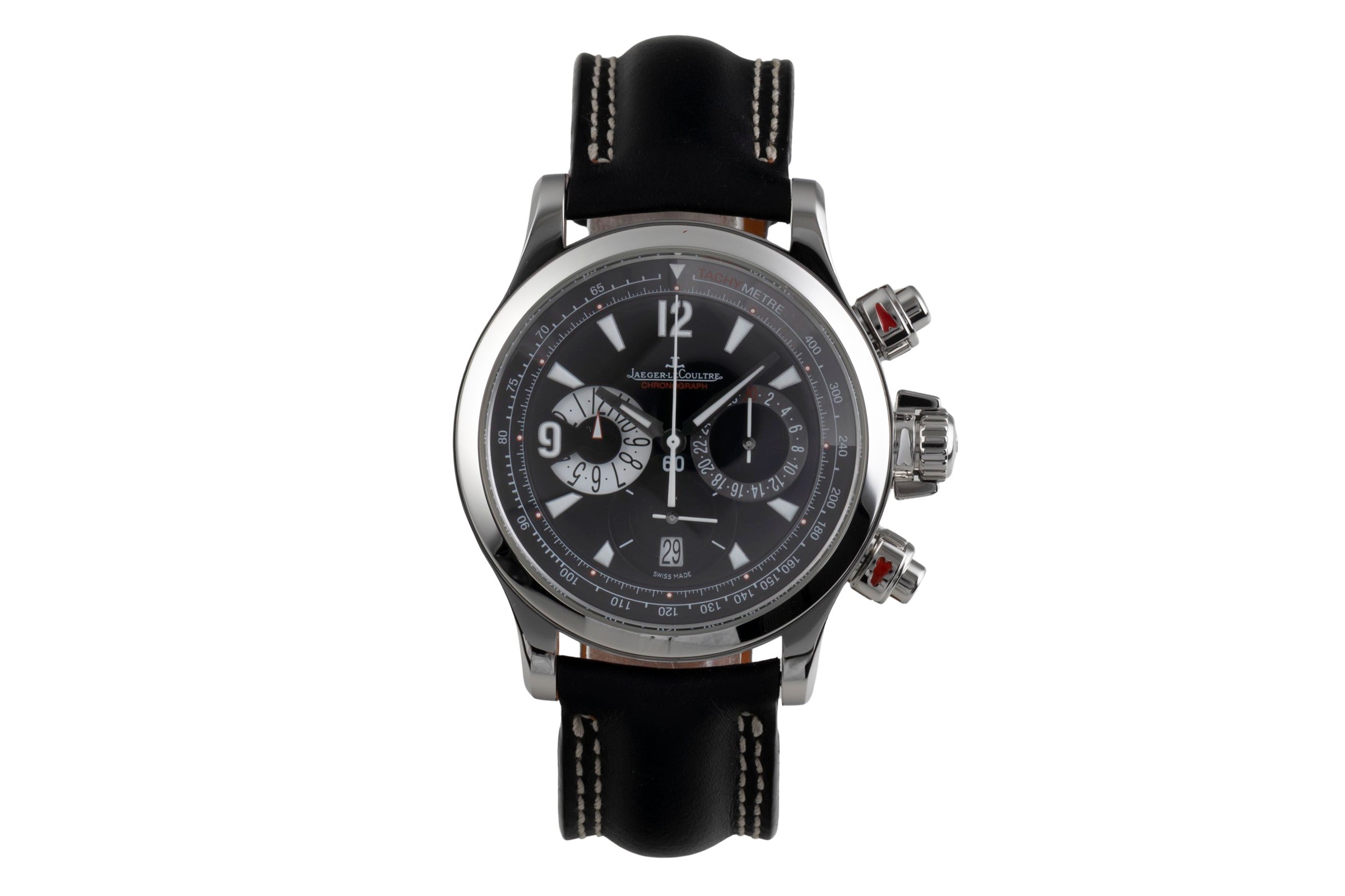 Jaeger LeCoultre Master Compressor chronograph steel automatic men's watch Q1758470, 146.8.25 LP: 16000EUR  [2600323]