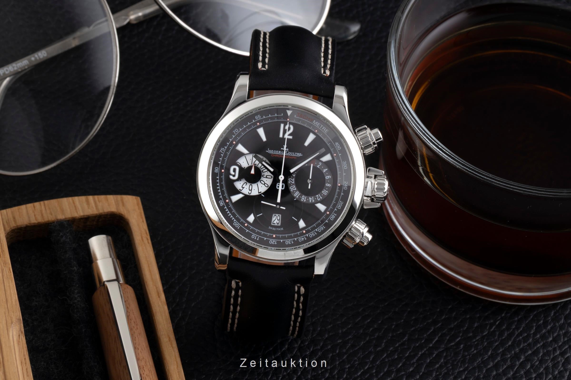 Jaeger LeCoultre Master Compressor chronograph steel automatic men's watch Q1758470, 146.8.25 LP: 16000EUR  [2600323]