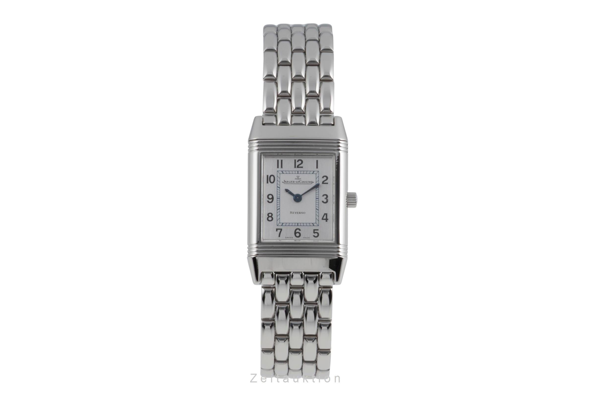 Jaeger LeCoultre Reverso steel quartz women's watch Q2618420, 260.8.08 LP: 6800EUR  [2600328]