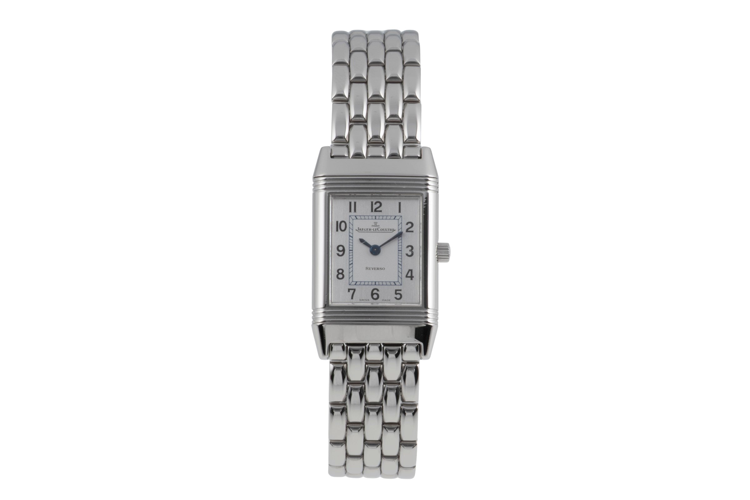 Jaeger LeCoultre Reverso steel quartz women's watch Q2618420, 260.8.08 LP: 6800EUR  [2600328]