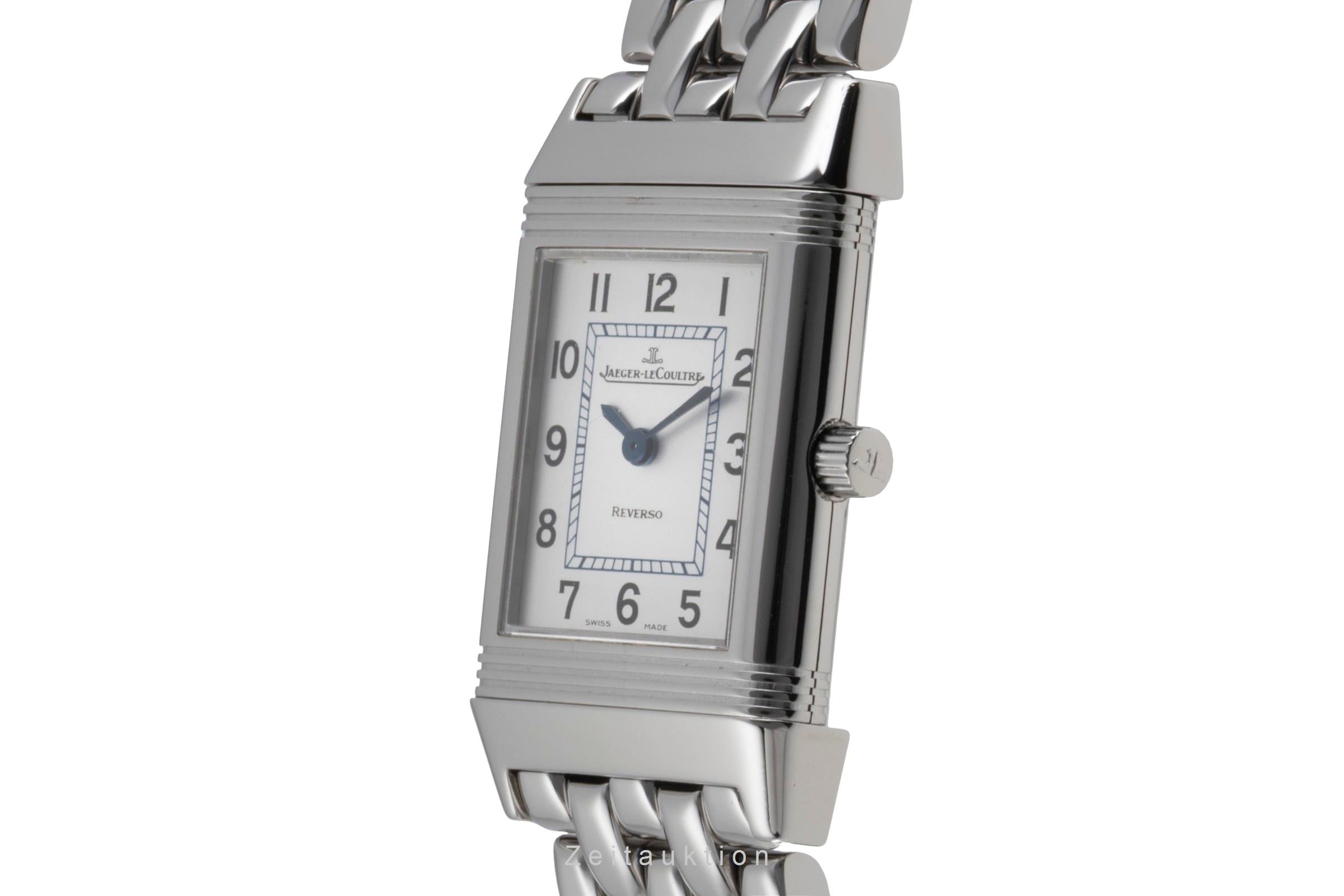 Jaeger LeCoultre Reverso steel quartz women's watch Q2618420, 260.8.08 LP: 6800EUR  [2600328]