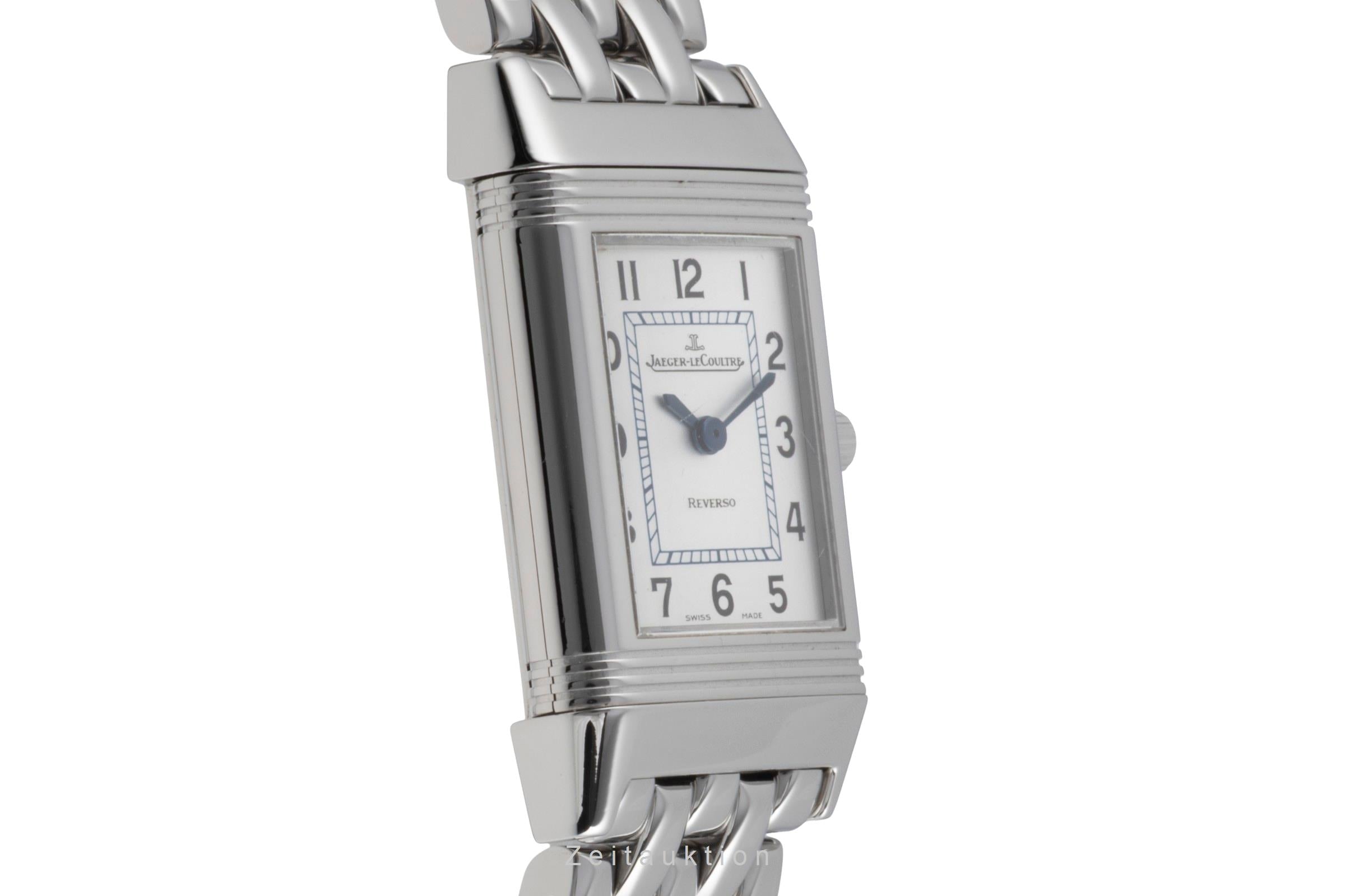 Jaeger LeCoultre Reverso steel quartz women's watch Q2618420, 260.8.08 LP: 6800EUR  [2600328]