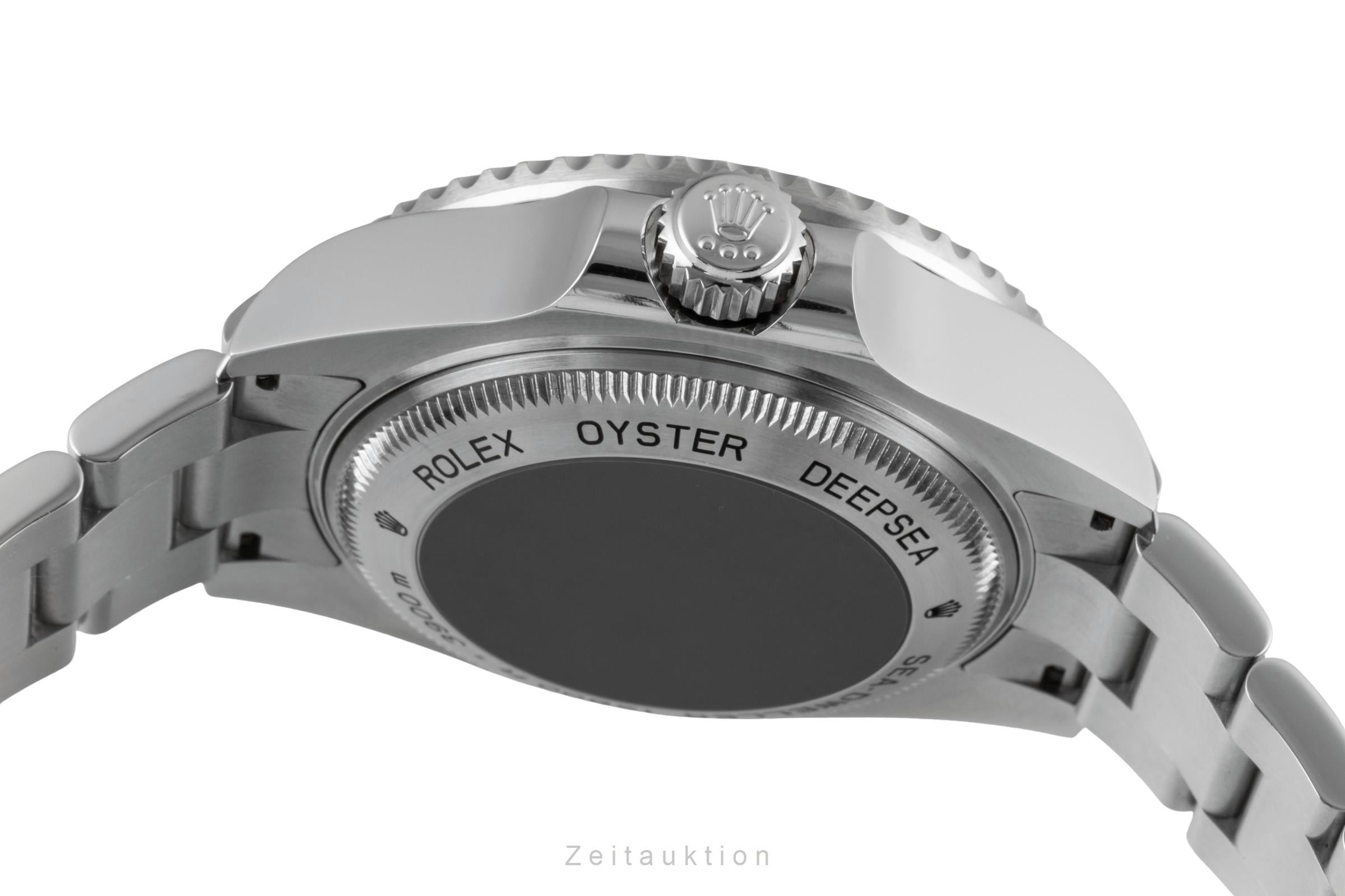 Rolex Sea-Dweller Deepsea Black Dial Oyster Stahl Automatik Ref. 116660 Papers [2600330]