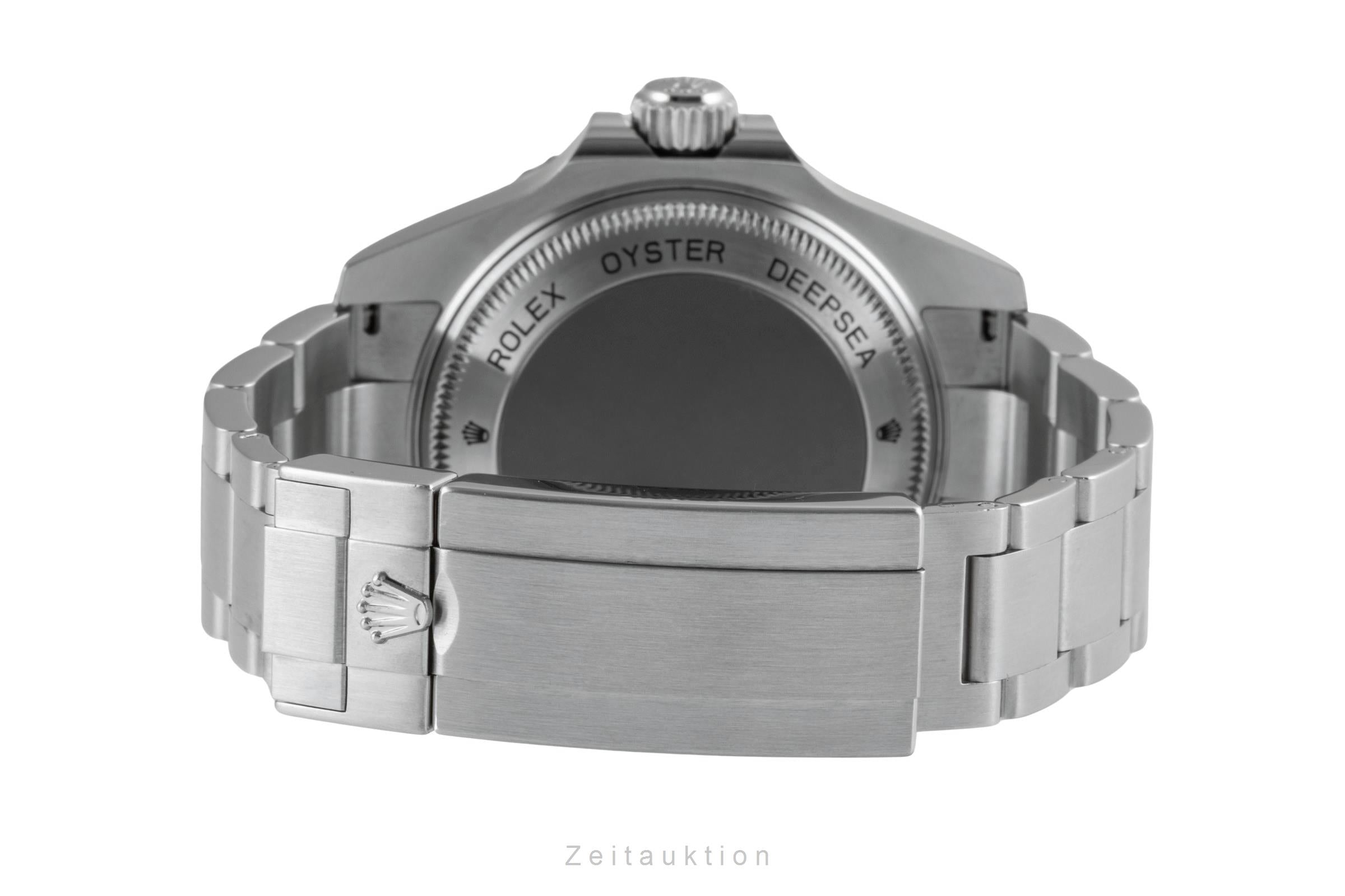 Rolex Sea-Dweller Deepsea Black Dial Oyster Stahl Automatik Ref. 116660 Papers [2600330]