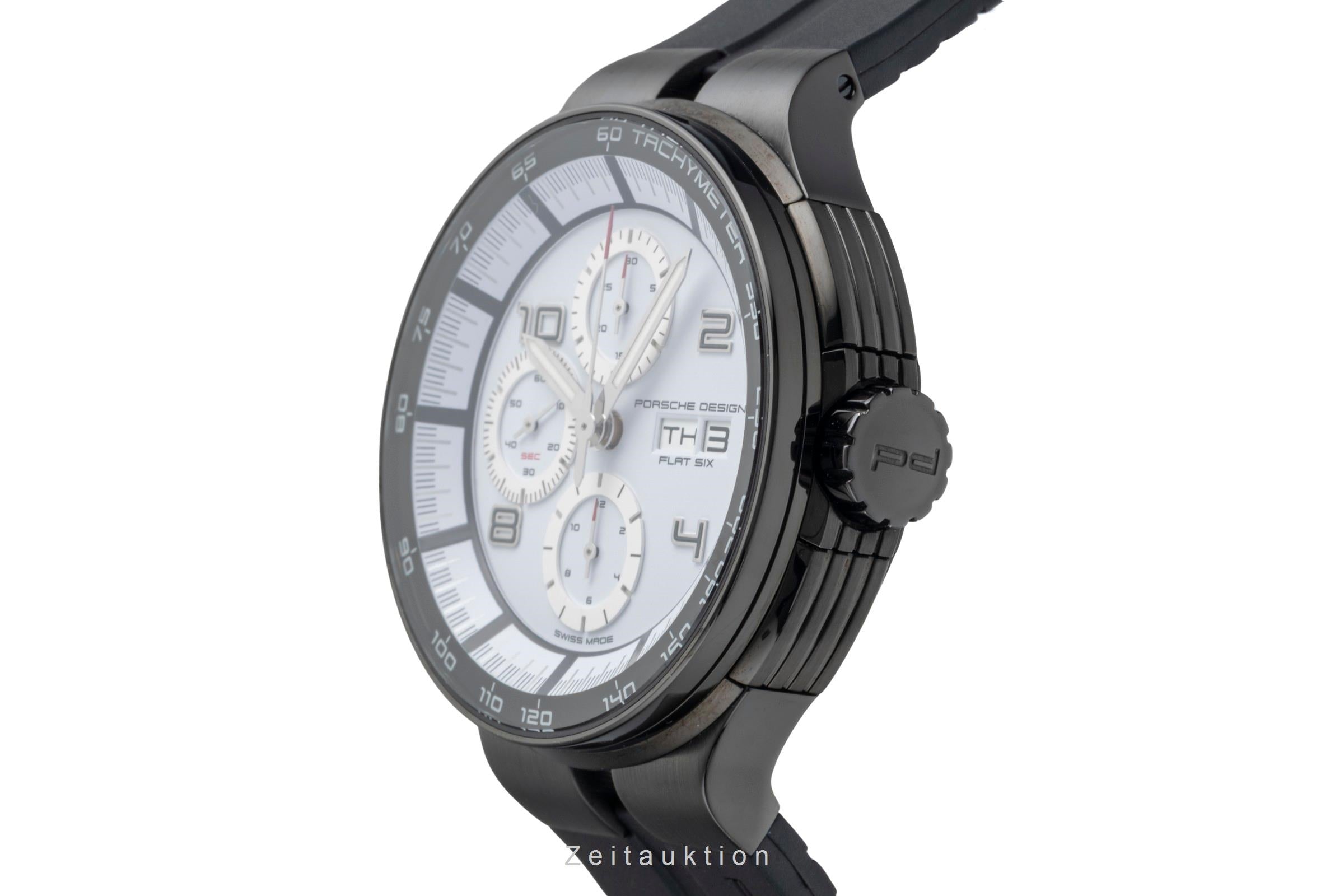Porsche Design Flat Six Stahl Automatik Herrenuhr Ref. 6350.43.74.0275 Box [2600331]