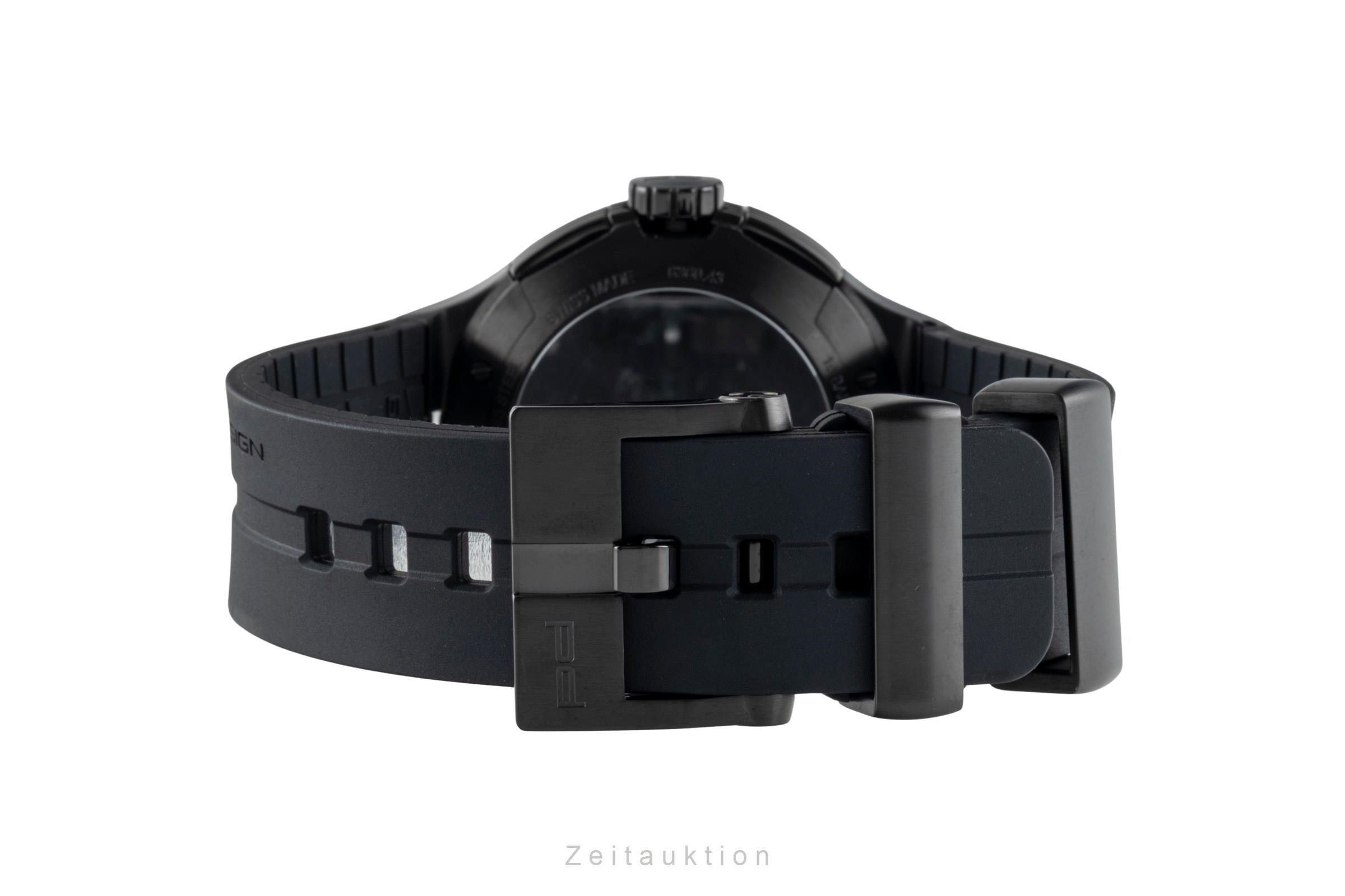 Porsche Design Flat Six Stahl Automatik Herrenuhr Ref. 6350.43.74.0275 Box [2600331]