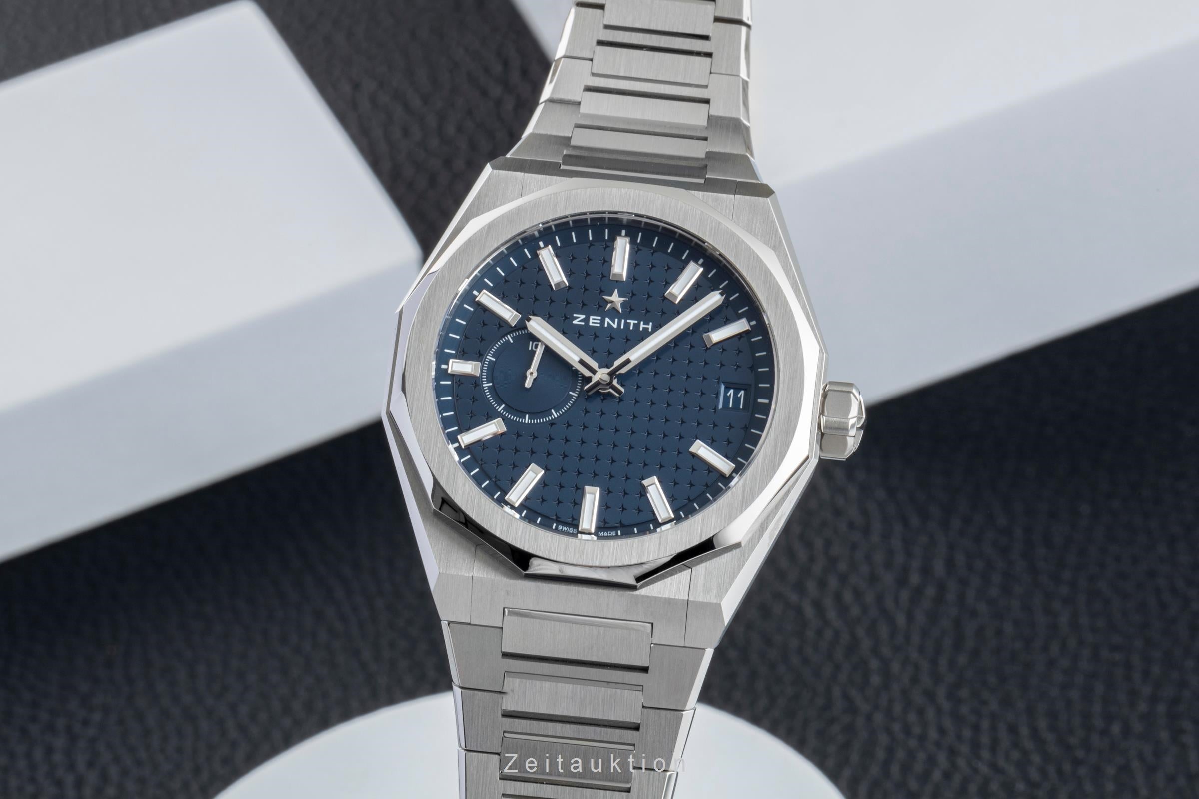 Zenith Defy Skyline Stahl Automatik Herrenuhr Ref. 03.9300.3620/51.I001 B&P 2024 [2600332]