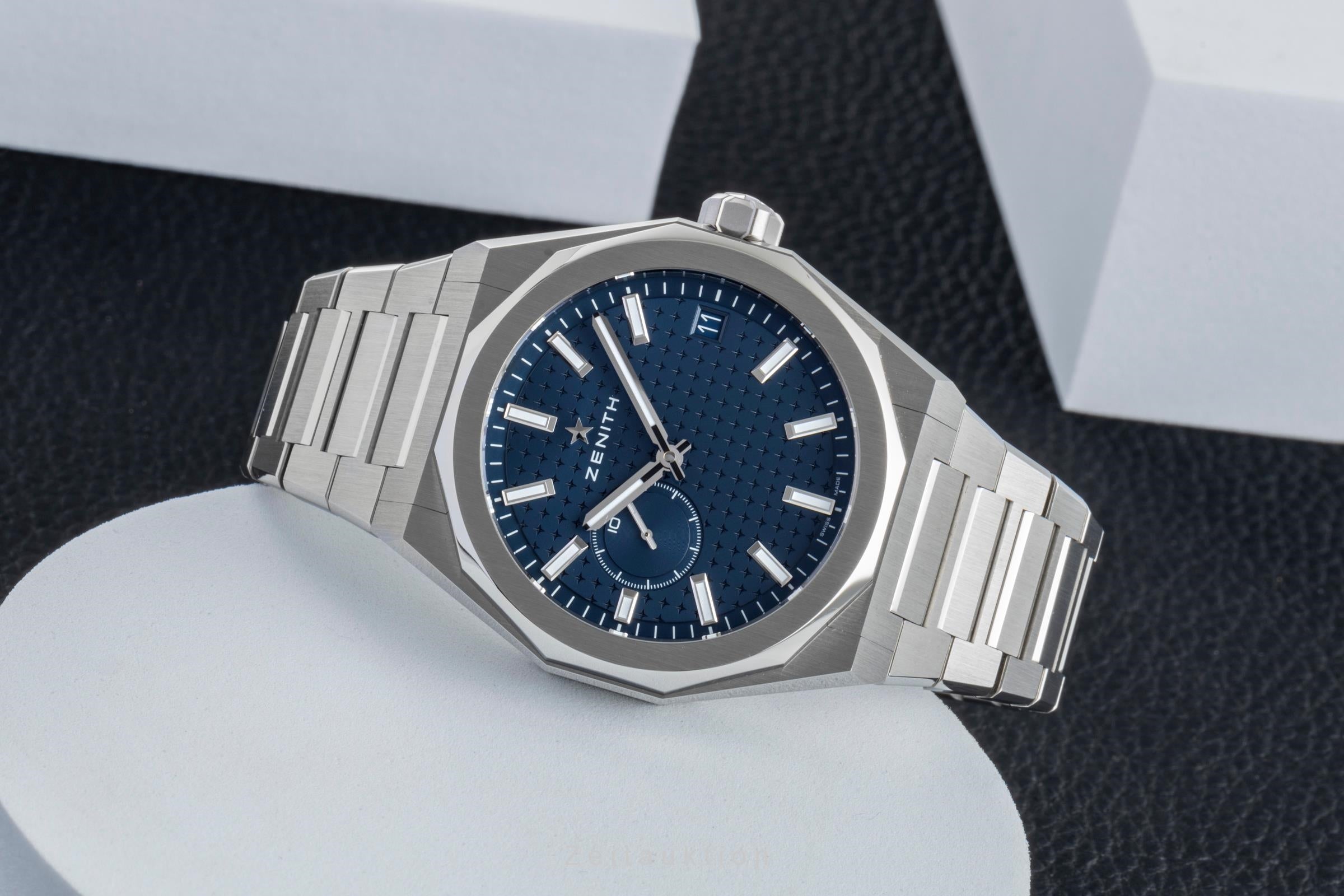 アルージェ Zenith Defy steel automatic Kal. 3620 Ref. 03.9300.3620/51.I001