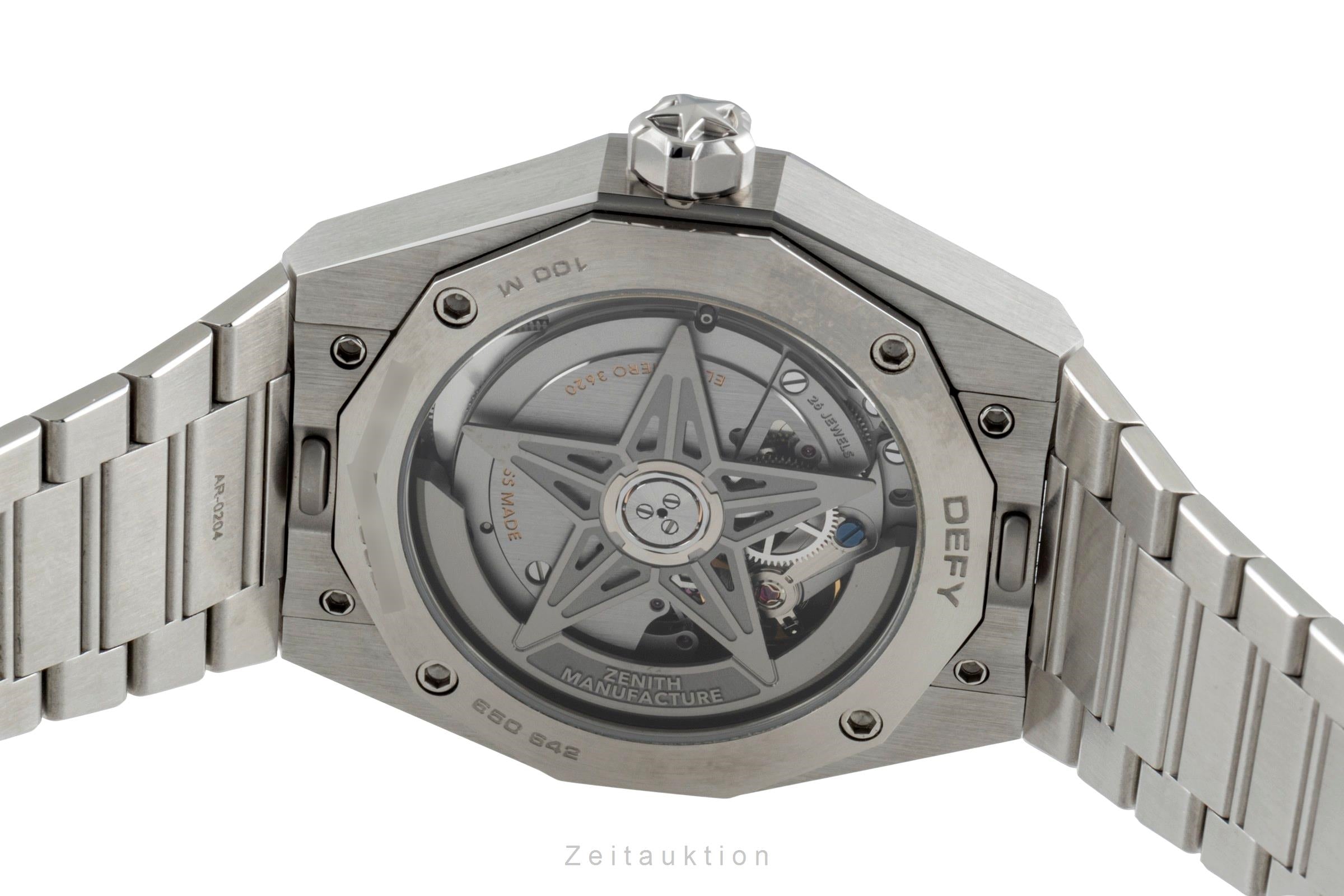 Zenith Defy steel automatic men's watch 03.9300.3620/51.I001 LP: 9100EUR  [2600332]