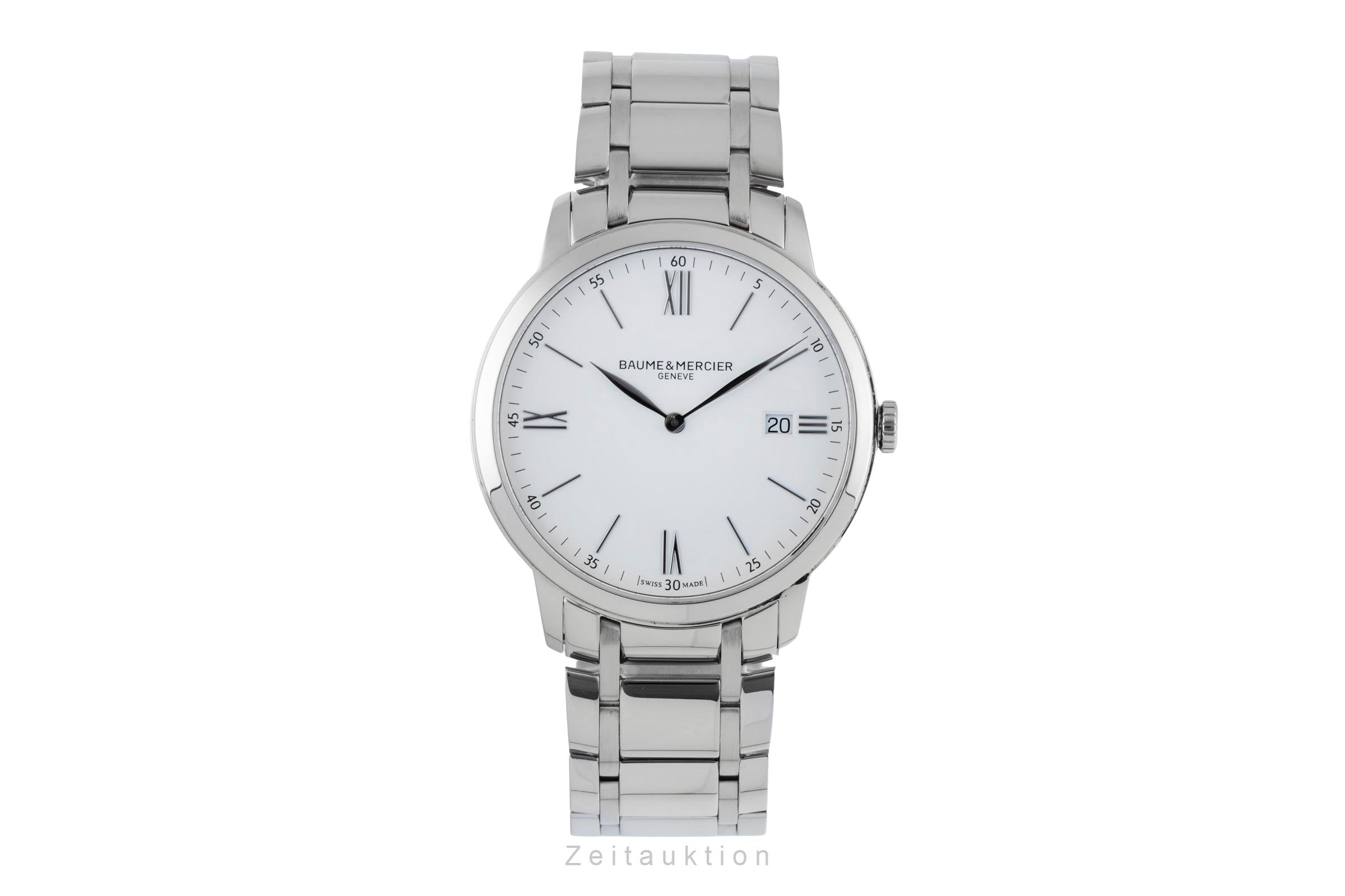 Baume & Mercier Classima steel quartz men's watch M0A10354  65809 LP: 1550EUR  [2600334]