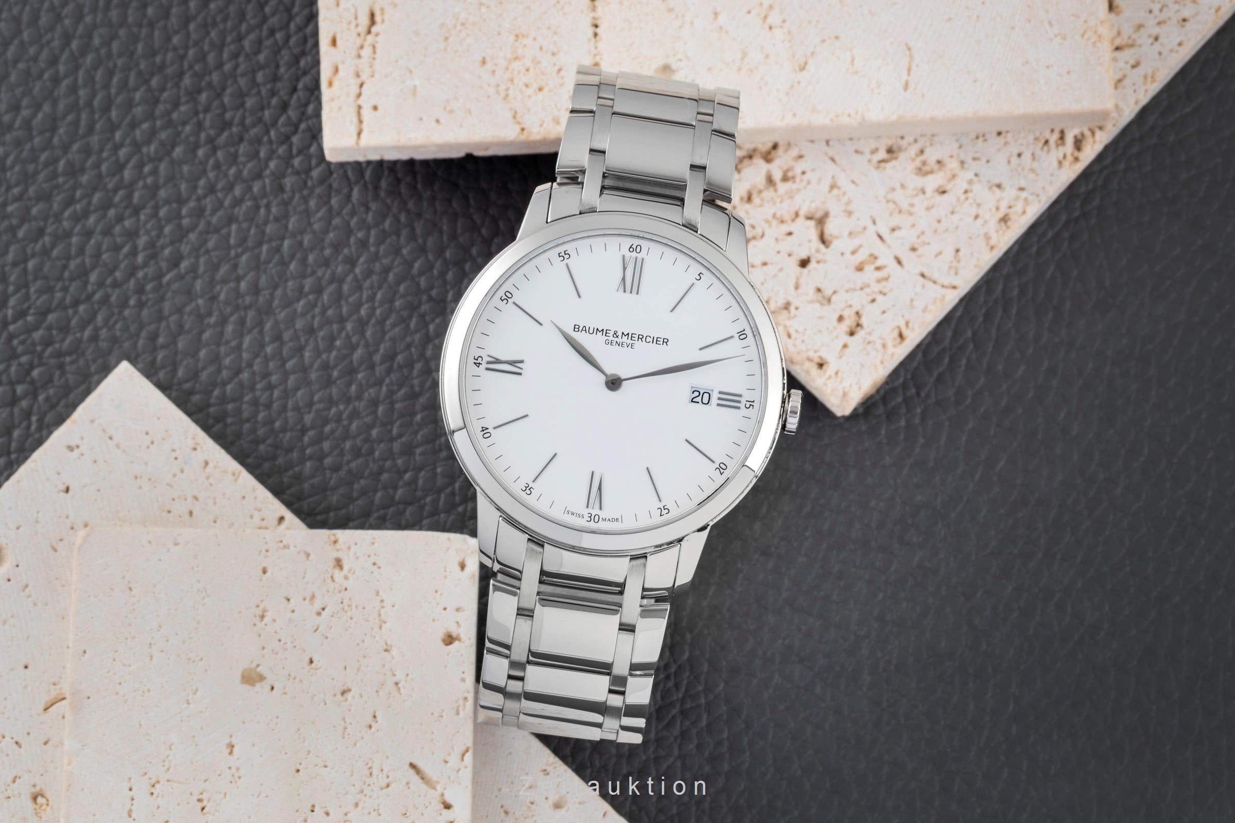 Baume & Mercier Classima steel quartz men's watch M0A10354  65809 LP: 1550EUR  [2600334]