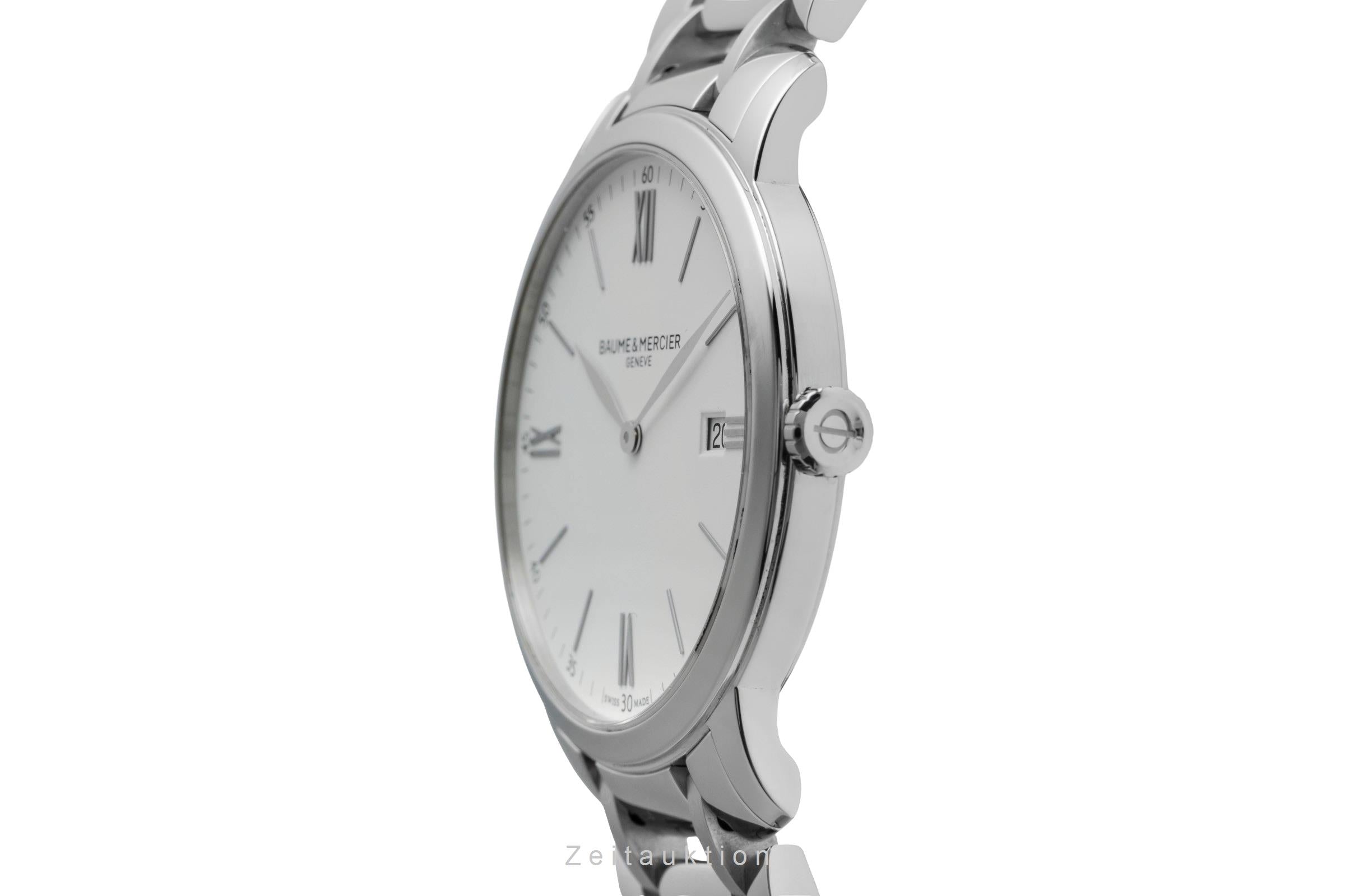 Baume & Mercier Classima steel quartz men's watch M0A10354  65809 LP: 1550EUR  [2600334]