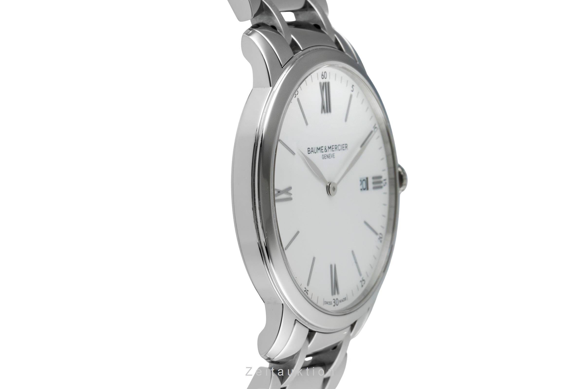 Baume & Mercier Classima steel quartz men's watch M0A10354  65809 LP: 1550EUR  [2600334]