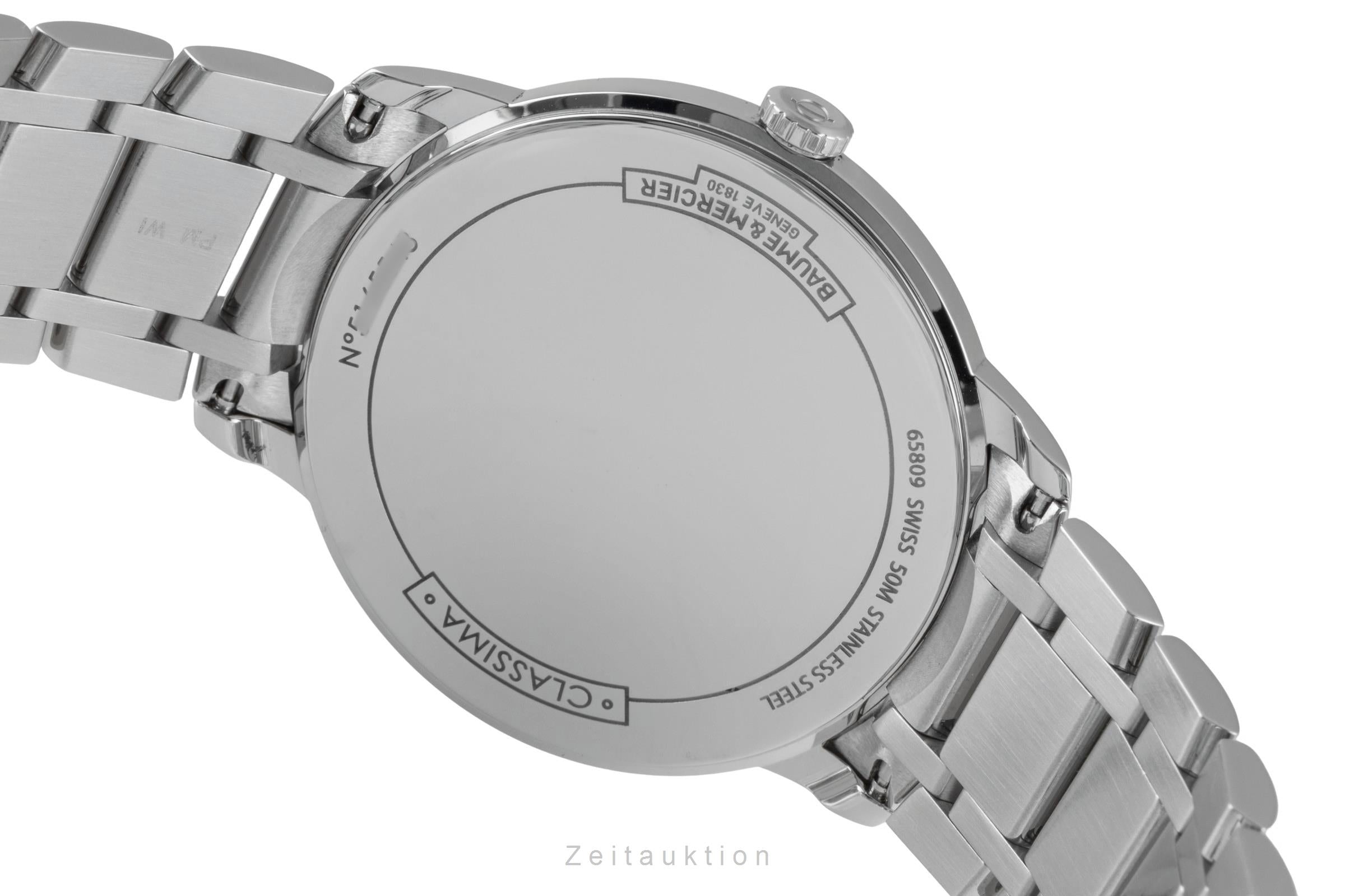 Baume & Mercier Classima steel quartz men's watch M0A10354  65809 LP: 1550EUR  [2600334]