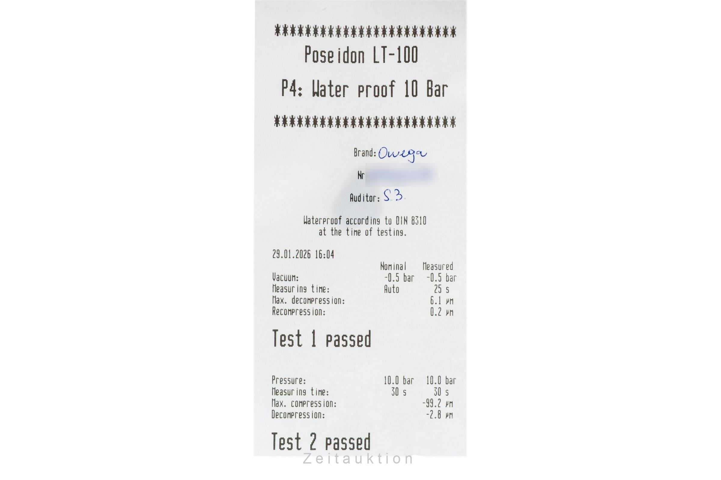 Omega Seamaster steel automatic men's watch 220.10.41.21.03.004 LP: 6800EUR  [2600335]