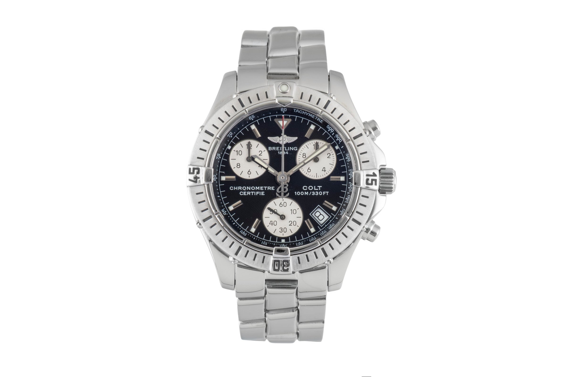 Breitling Colt Chronograph  chronograph steel quartz men's watch A73350  [2600337]