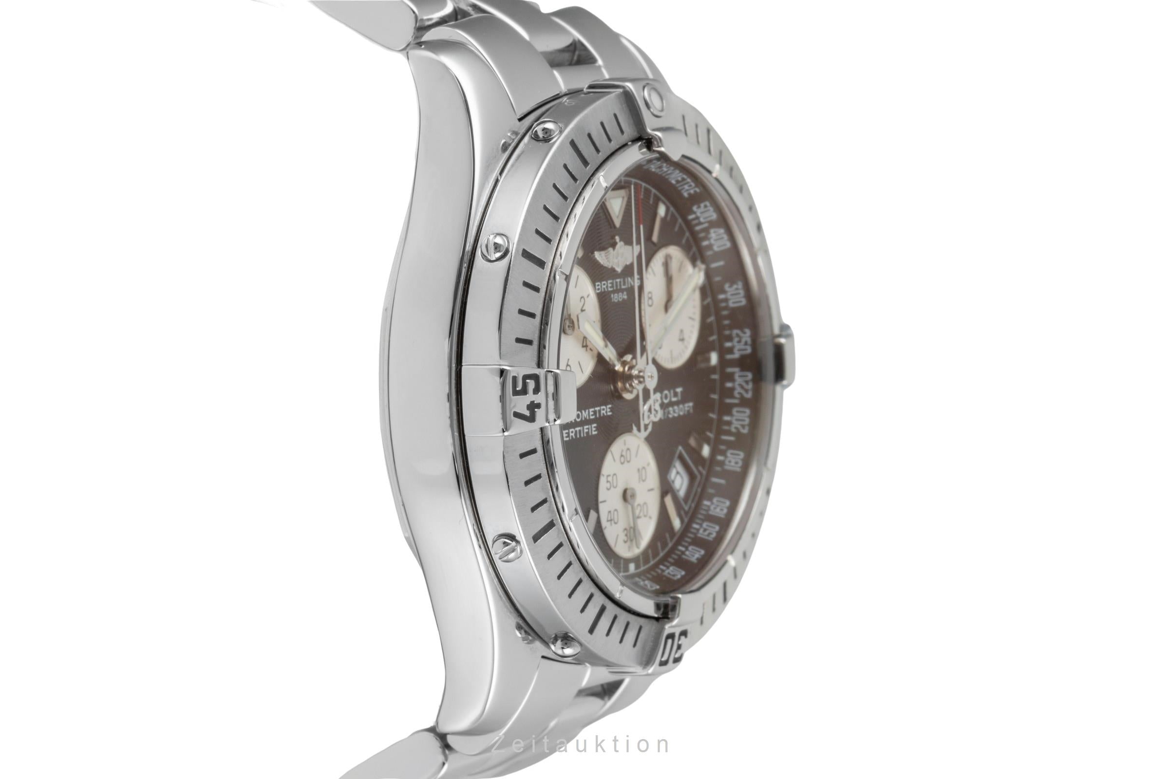Breitling Colt Chronograph  chronographe acier quartz montre pour hommes A73350  [2600337]