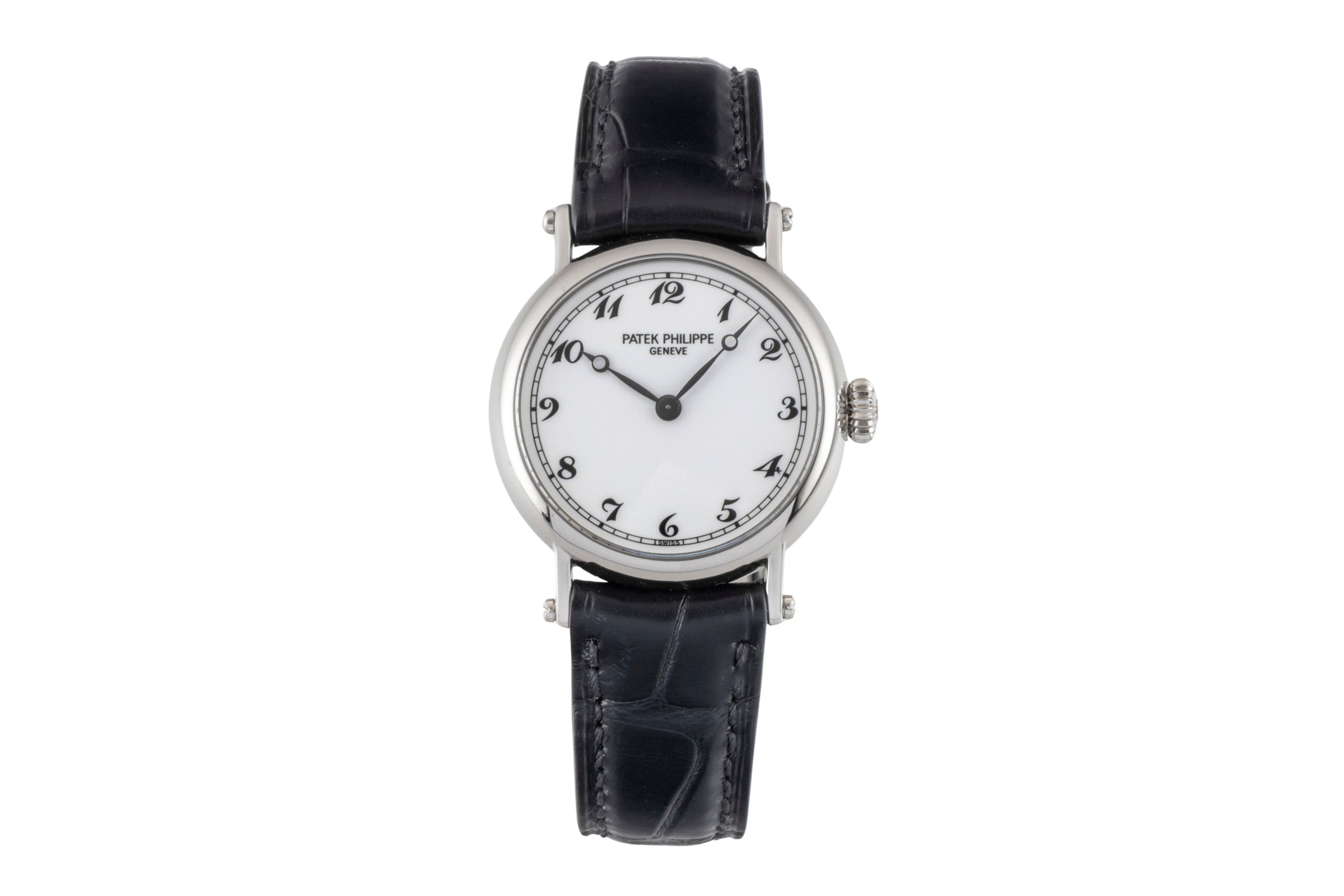 Patek Philippe Calatrava 18 ct white gold manual winding women's watch 4860  [2600342]