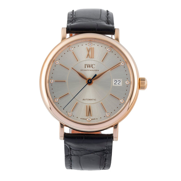 IWC Portofino 18 ct red gold automatic men's watch IW458105 LP: 15100EUR  [2600343]