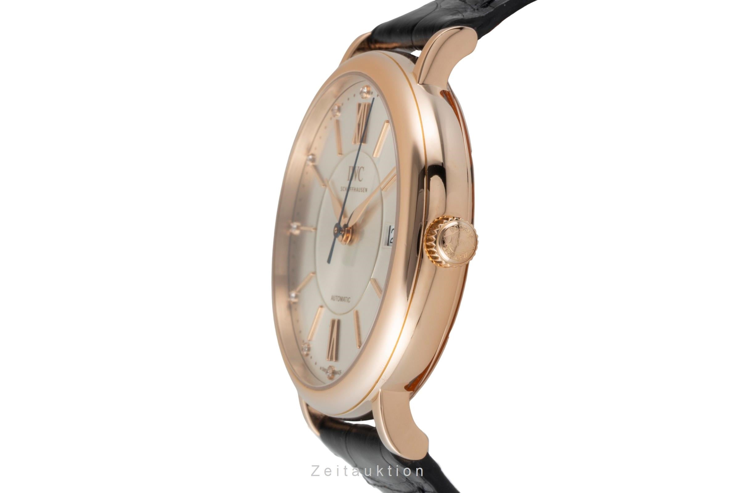 IWC Portofino 18 ct red gold automatic men's watch IW458105 LP: 15100EUR  [2600343]