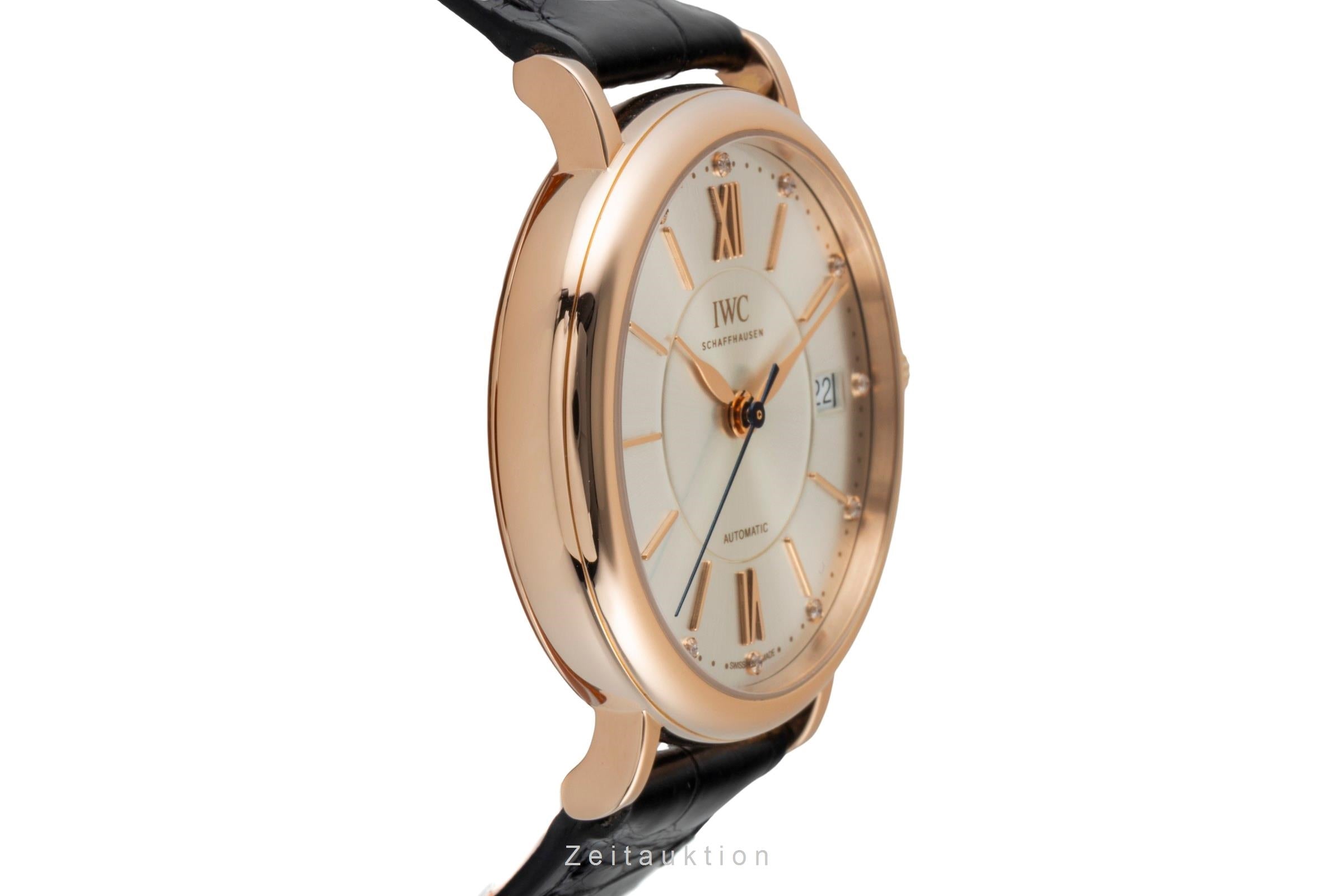 IWC Portofino 18 ct red gold automatic men's watch IW458105 LP: 15100EUR  [2600343]