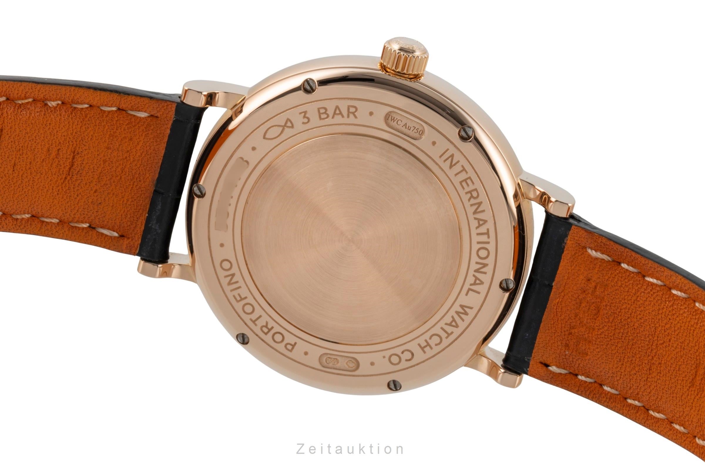 IWC Portofino 18 ct red gold automatic men's watch IW458105 LP: 15100EUR  [2600343]