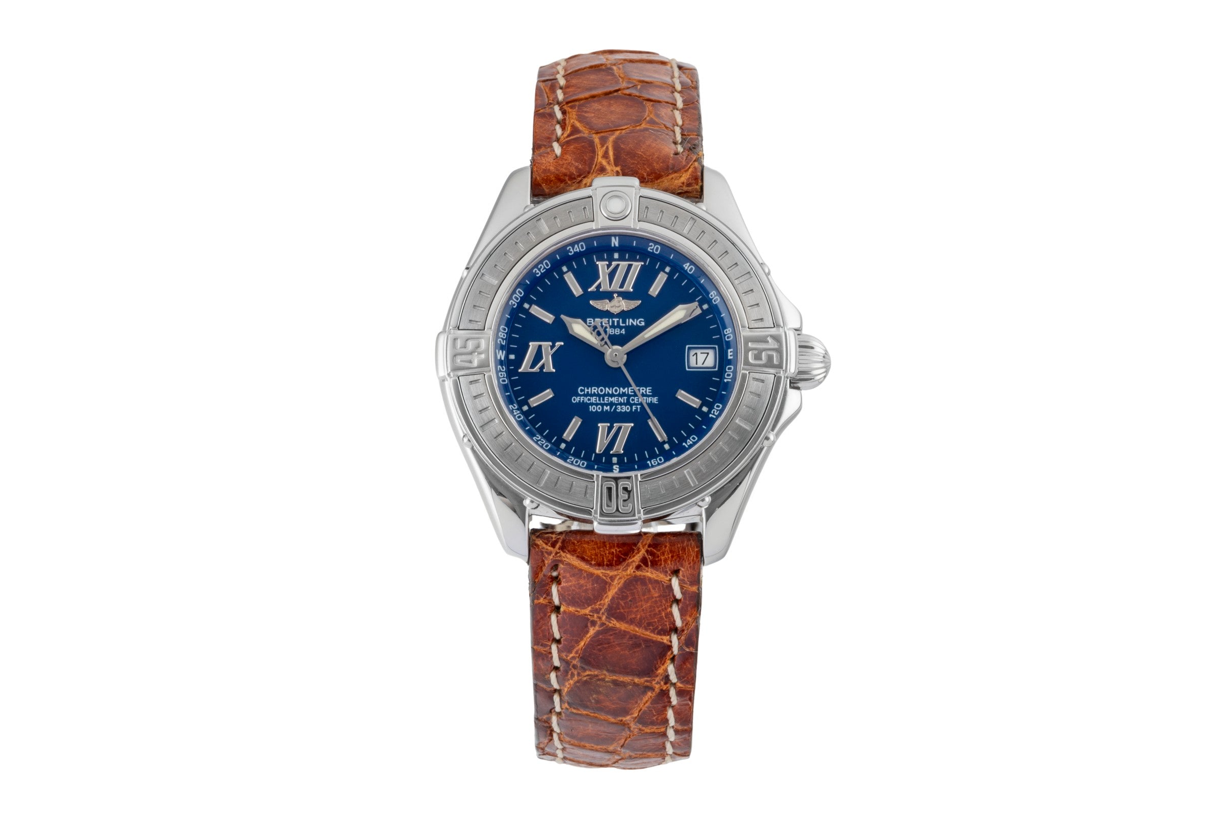 Breitling Cockpit steel quartz women's watch A67365  [2600344]