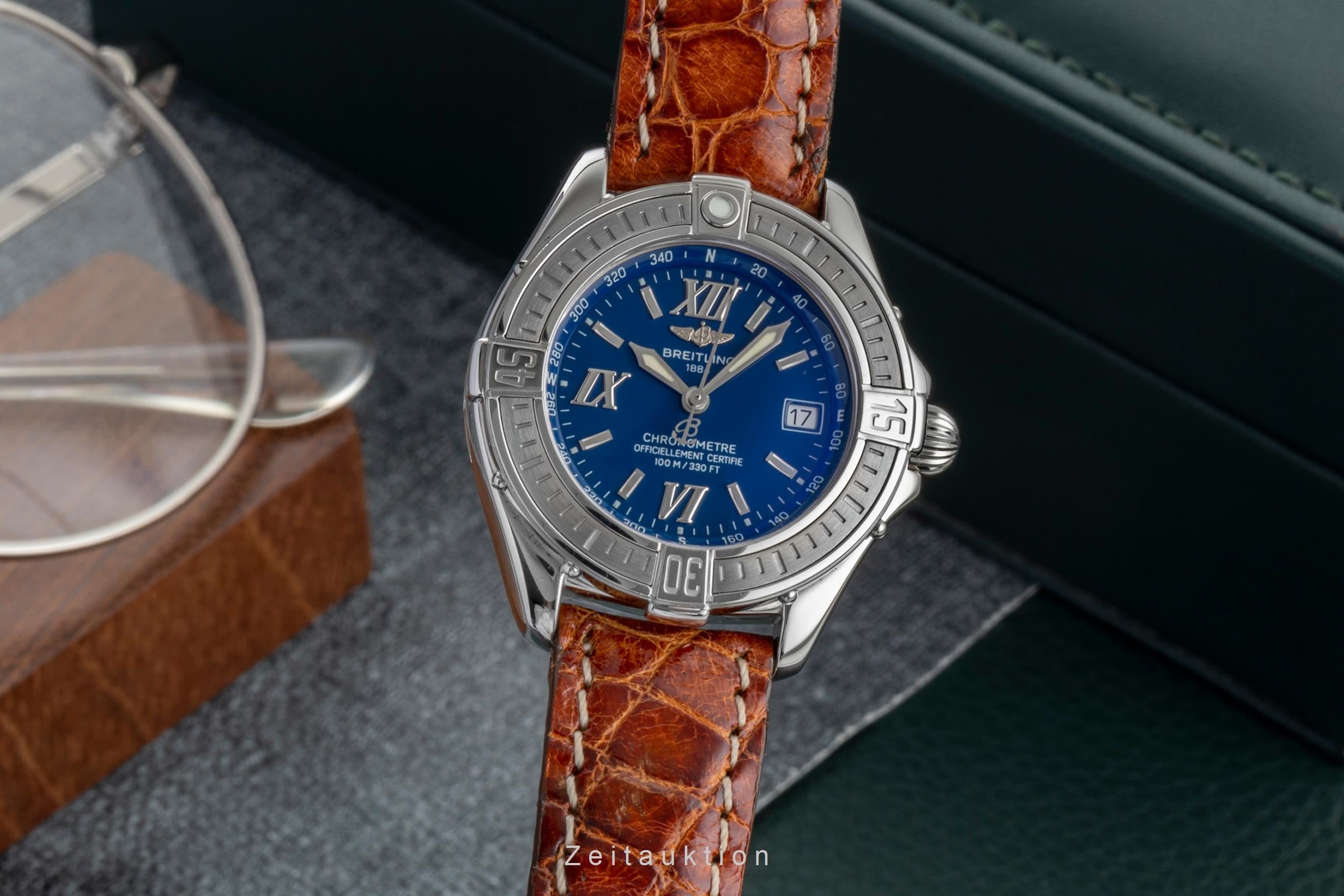 Breitling Cockpit steel quartz women's watch A67365  [2600344]