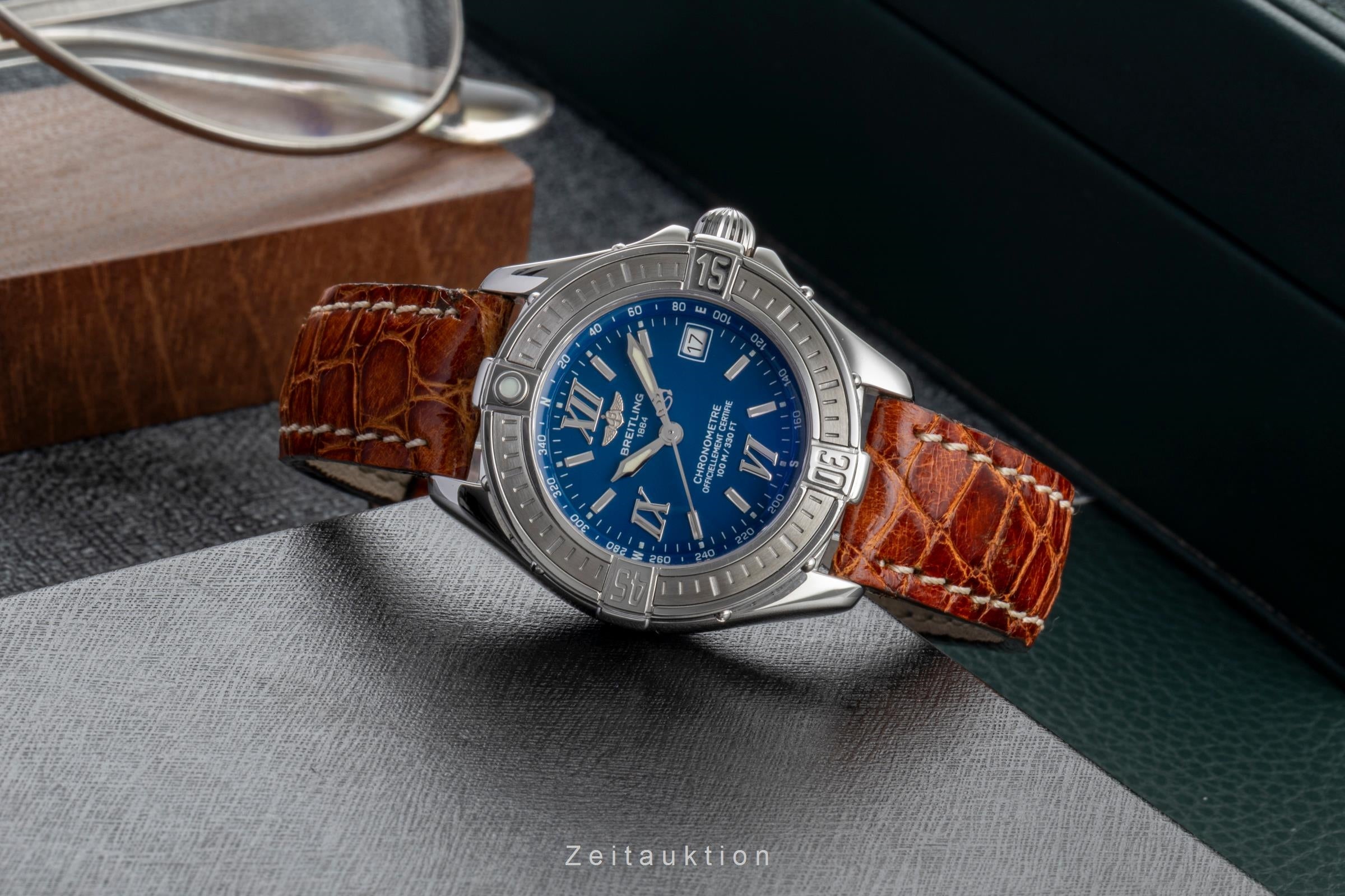 Breitling Cockpit steel quartz women's watch A67365  [2600344]