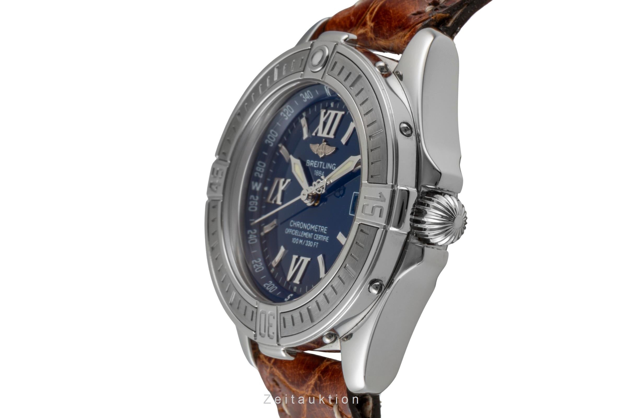 Breitling Cockpit steel quartz women's watch A67365  [2600344]