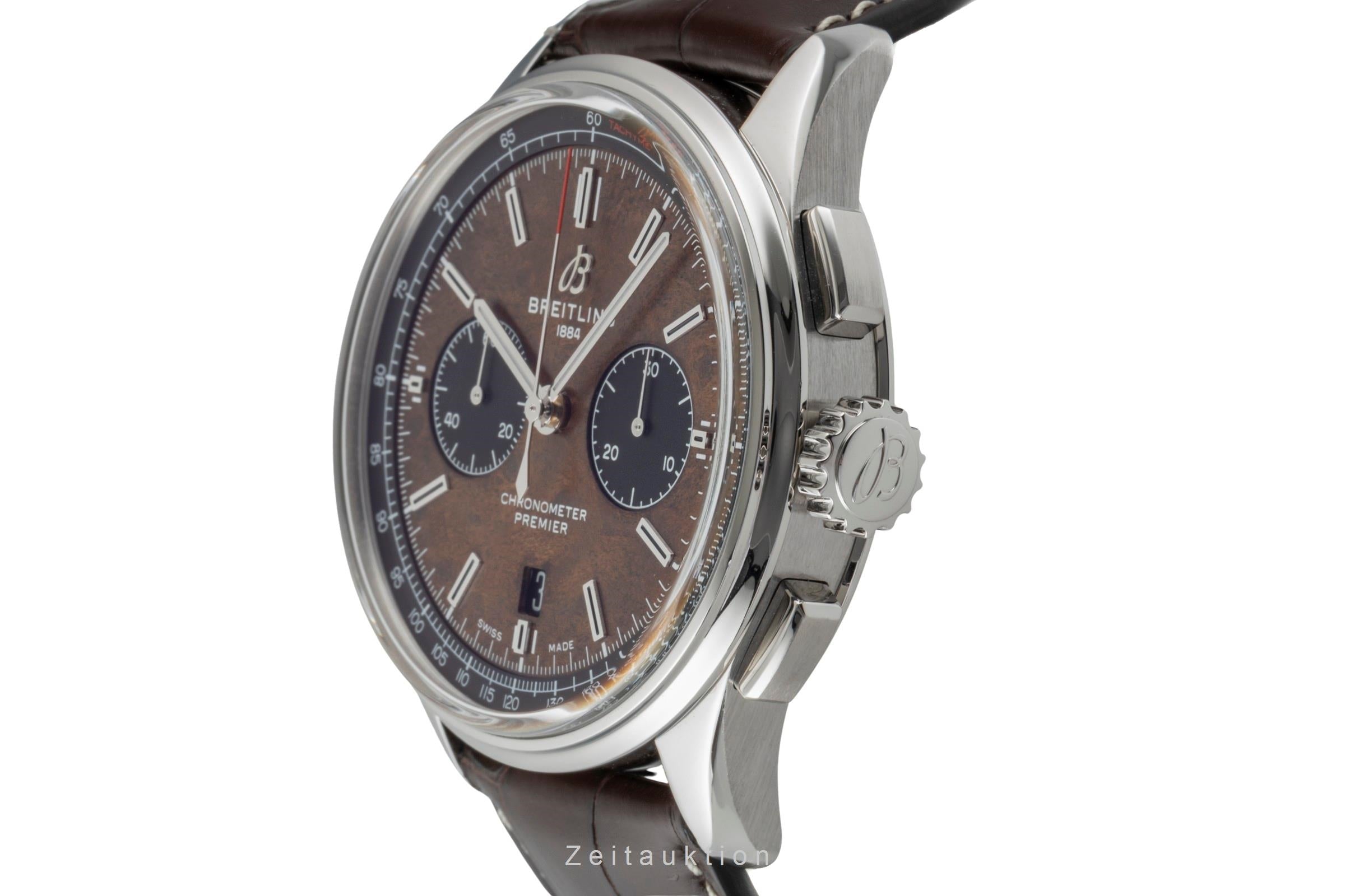 Breitling Premier chronograph steel automatic men's watch AB01181A1Q1X1 Limited  [2600345]