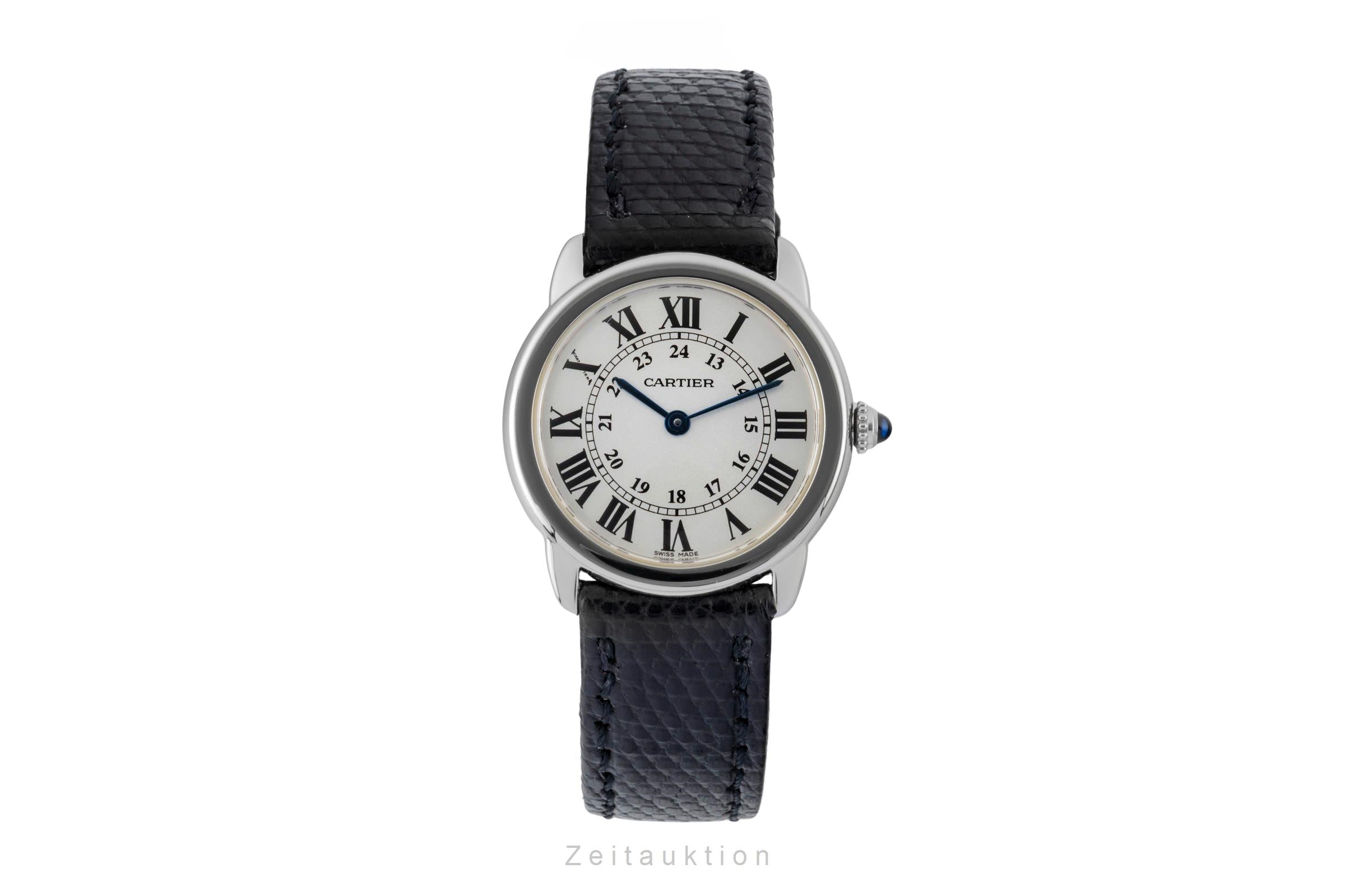Cartier Ronde Solo Edelstahl Quarz Damenuhr Ref. W6700155 2933 [2600348]